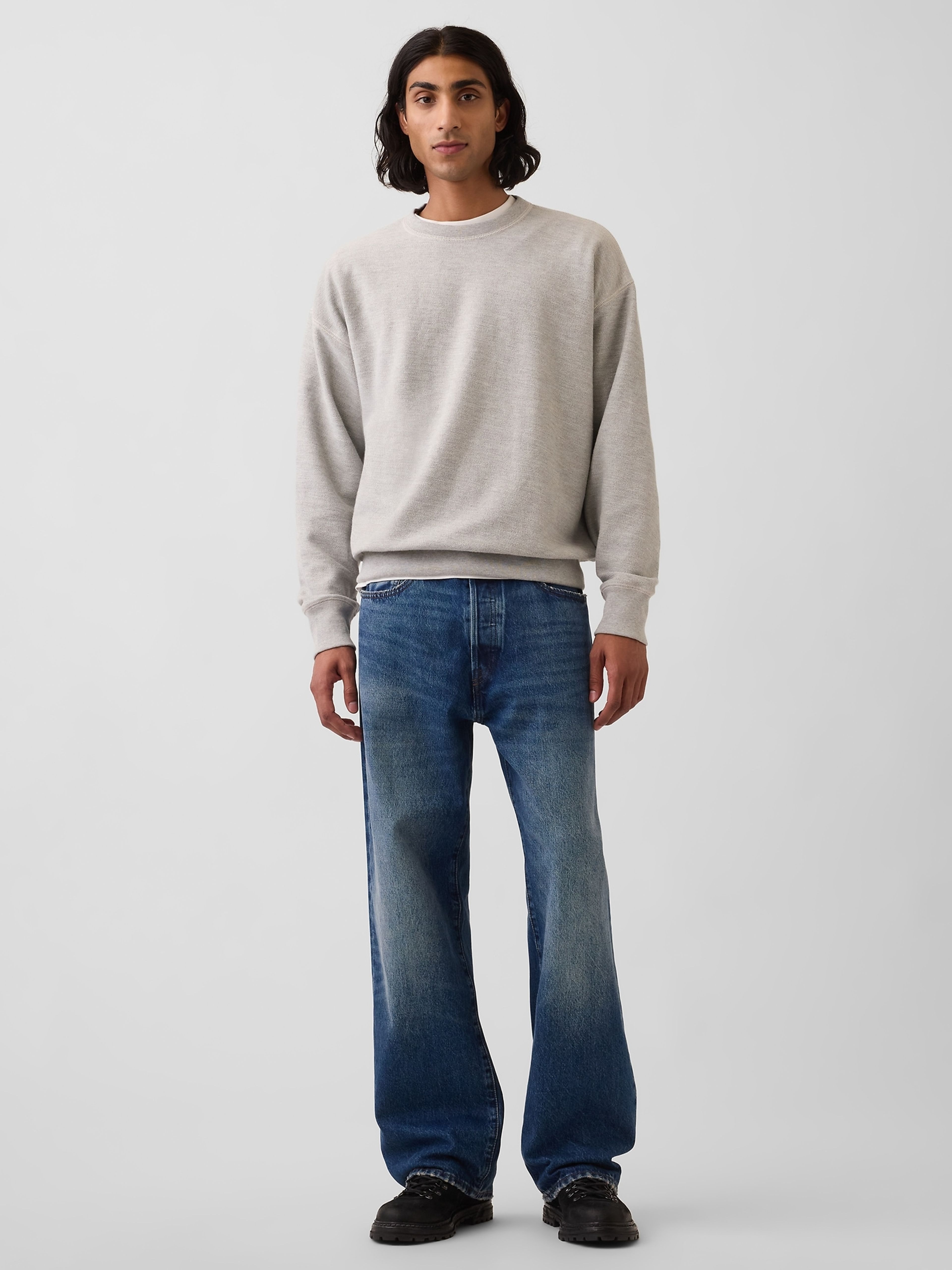 Oversize mikina s logem - 002