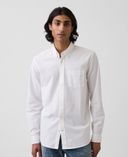 Camisa Oxford standard fit-Blanco - 002