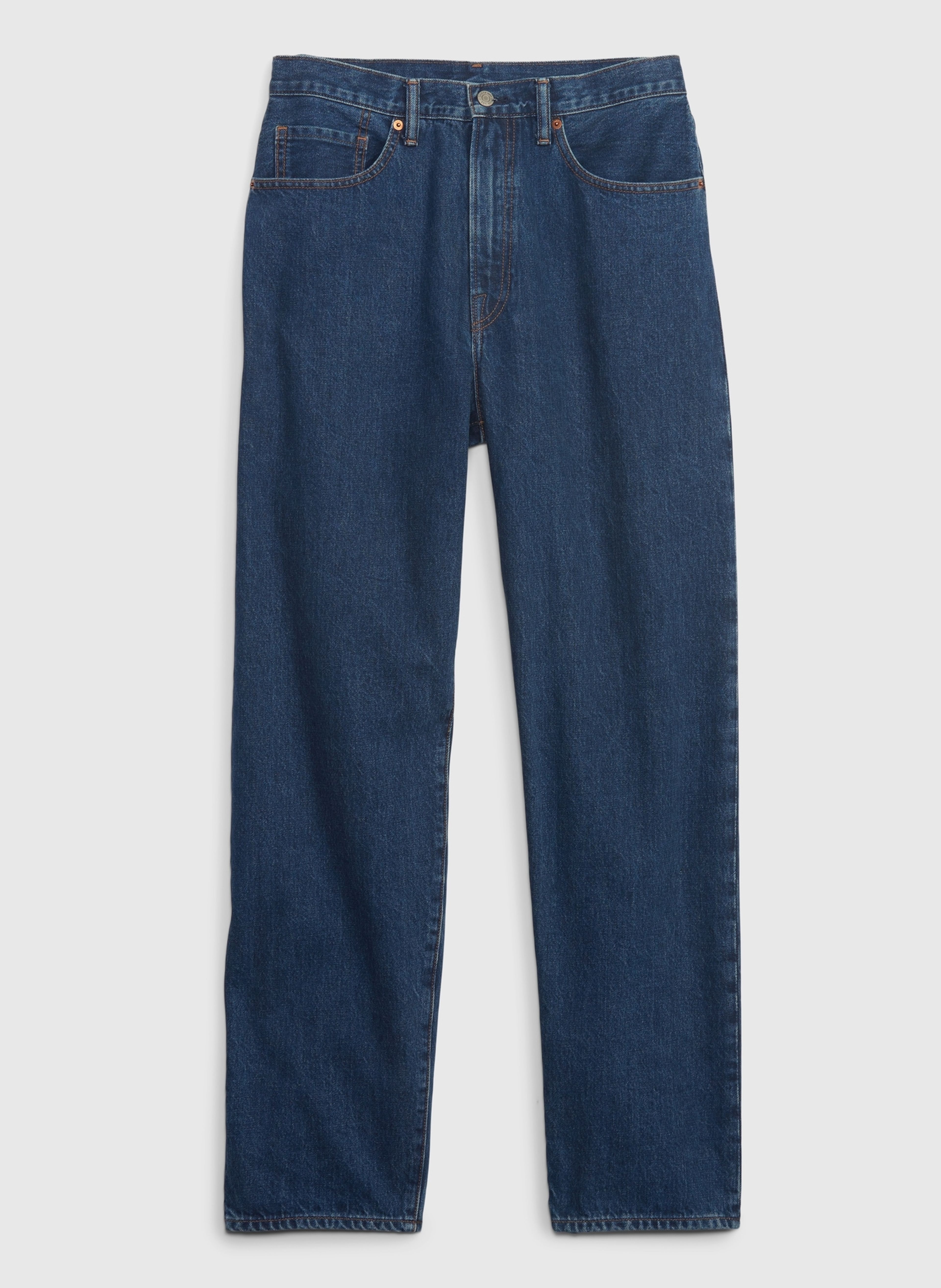 Jeansy Mid Rise Baggy - 006