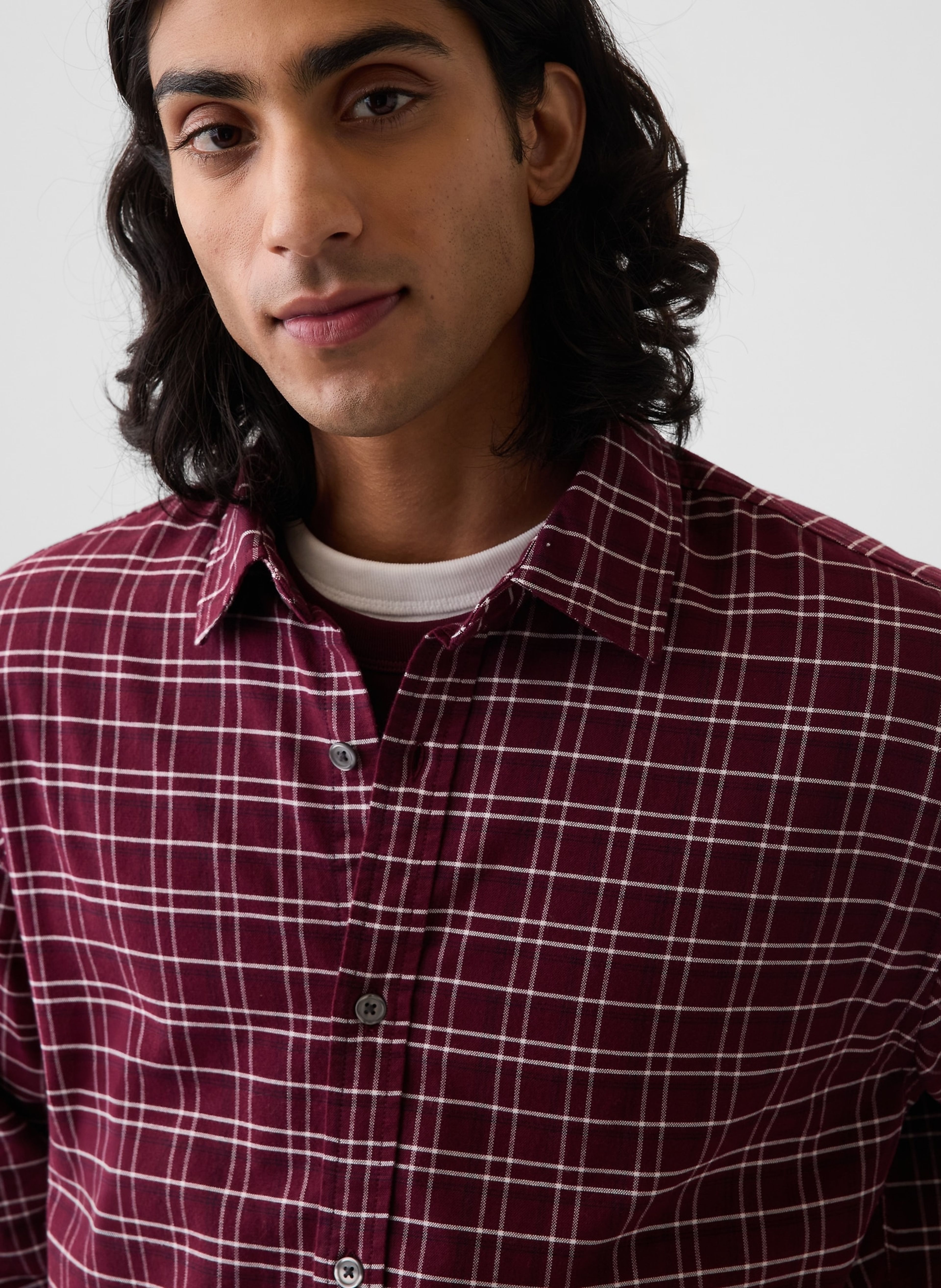 Crop košile Oxford Shirt - 003