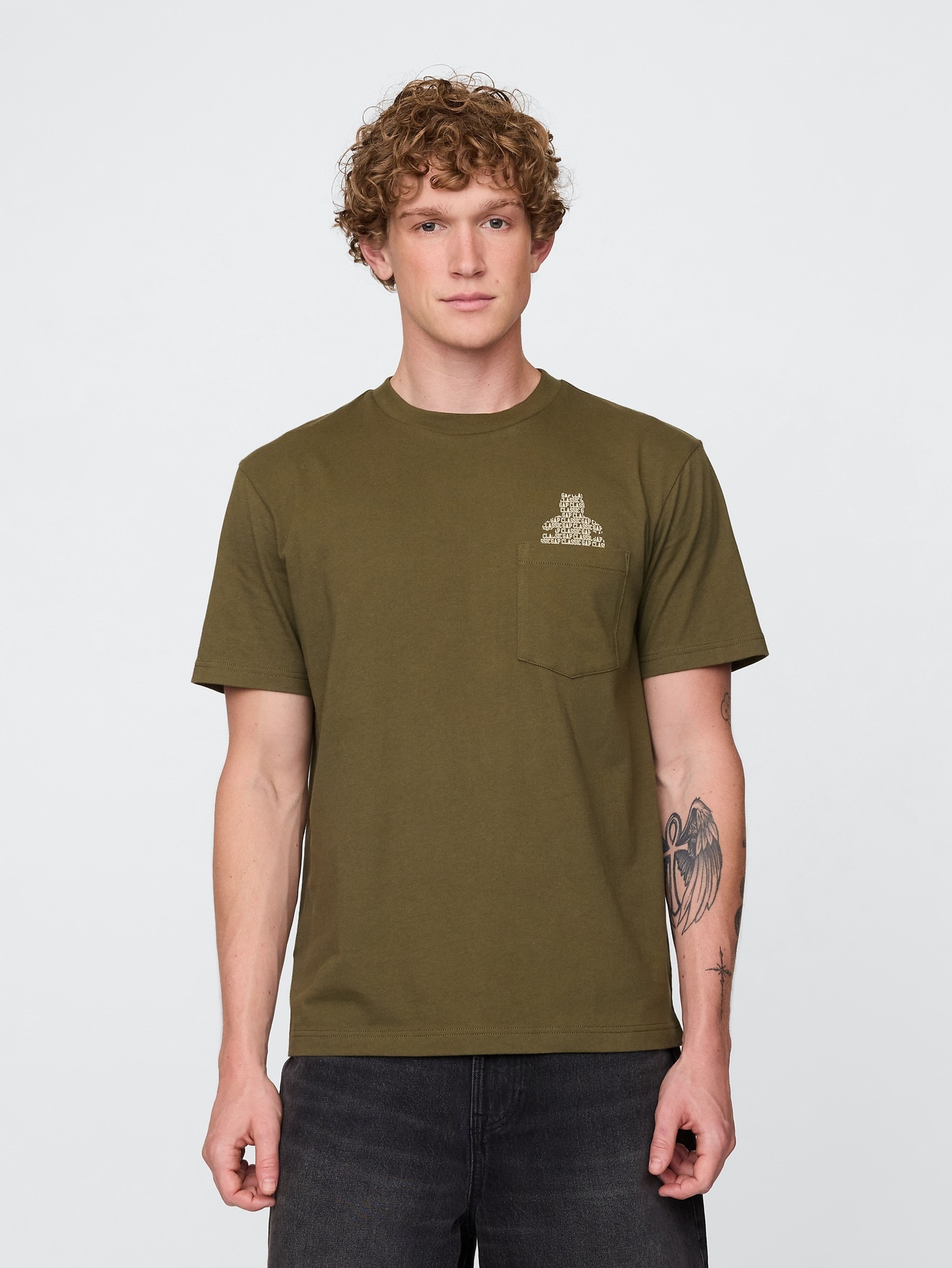 Tricou cu buzunar Brannan