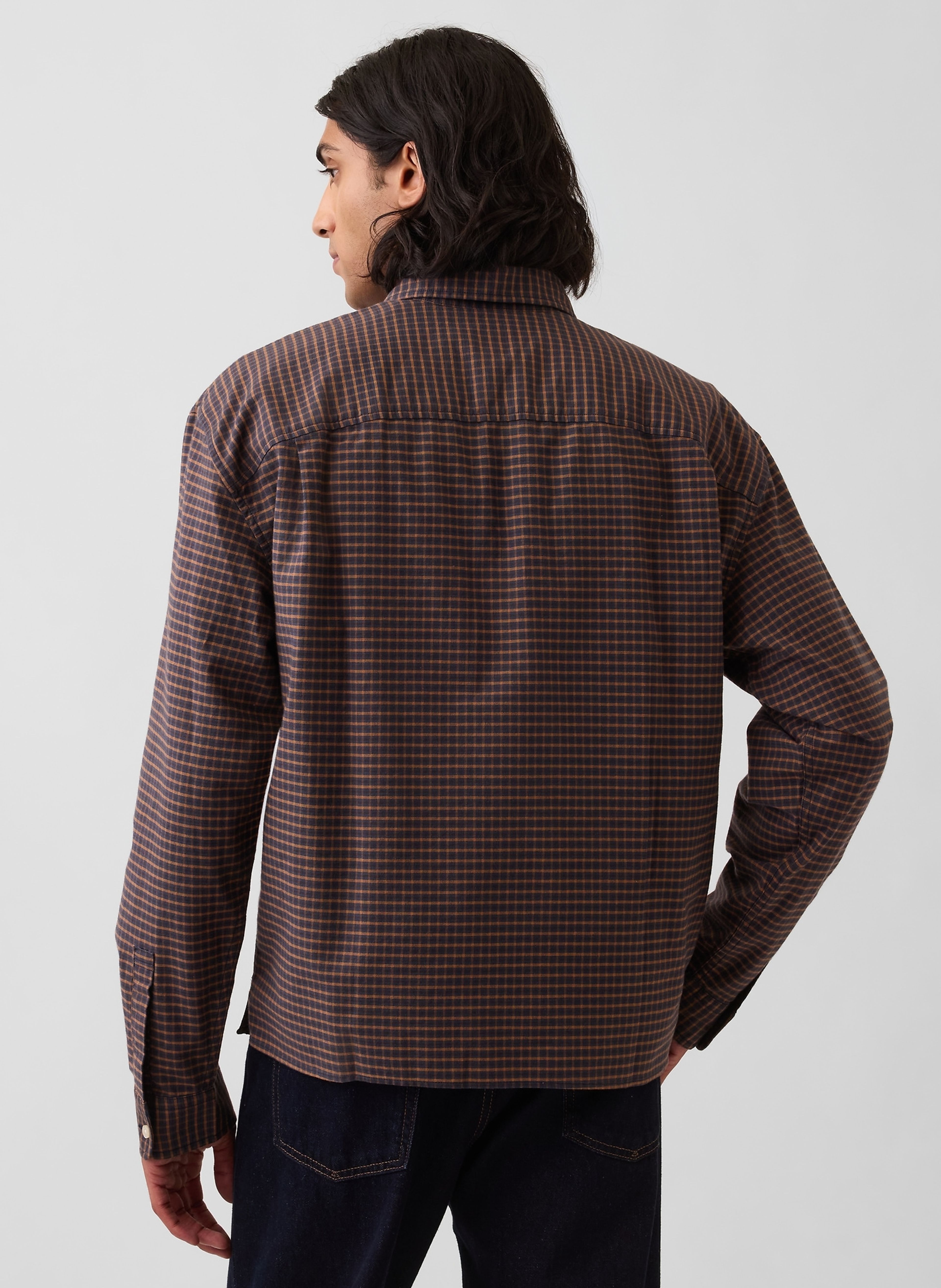 Crop košile Oxford Shirt - 003