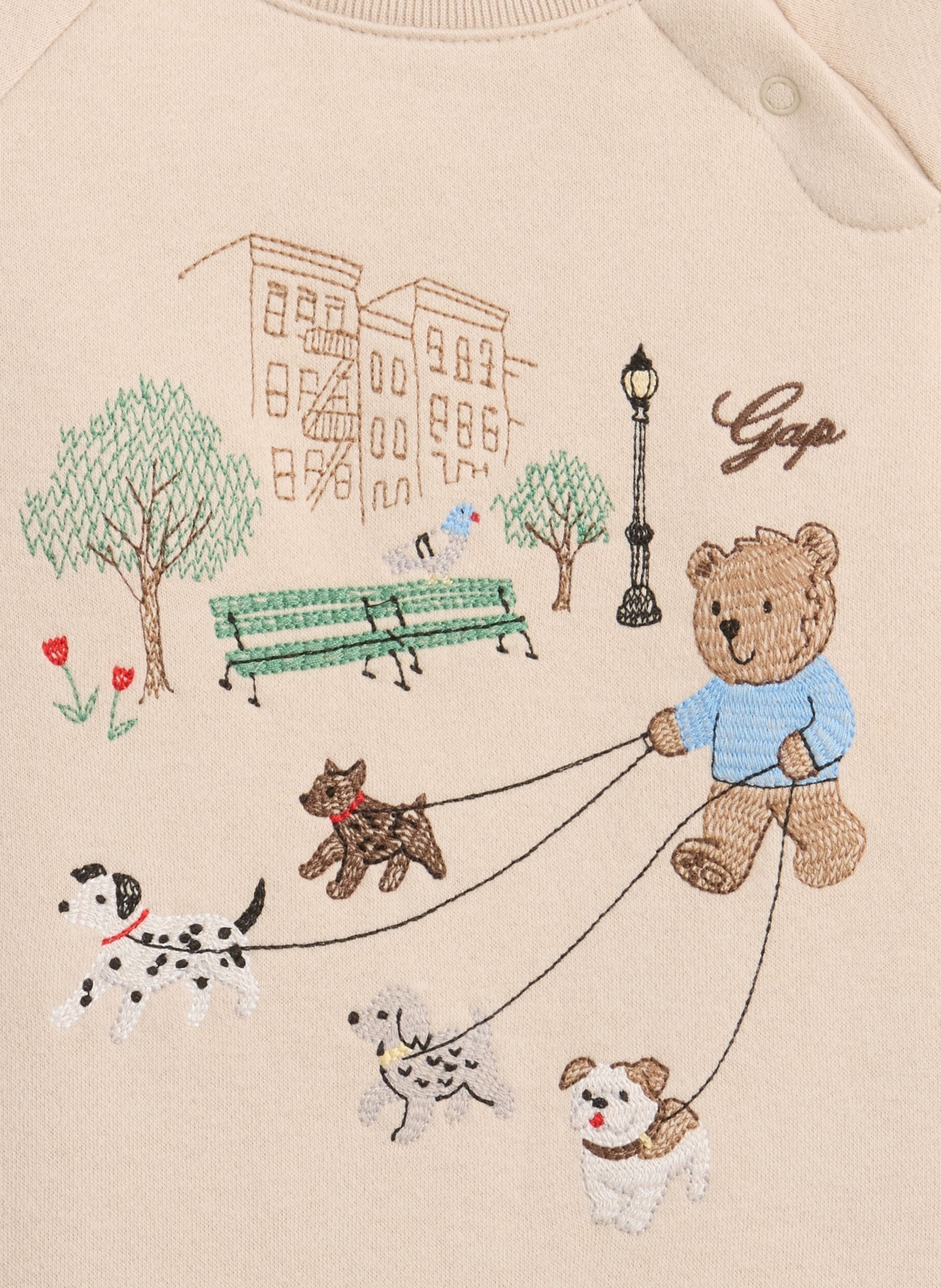 Baby overal Brannan Bear s logem - 003