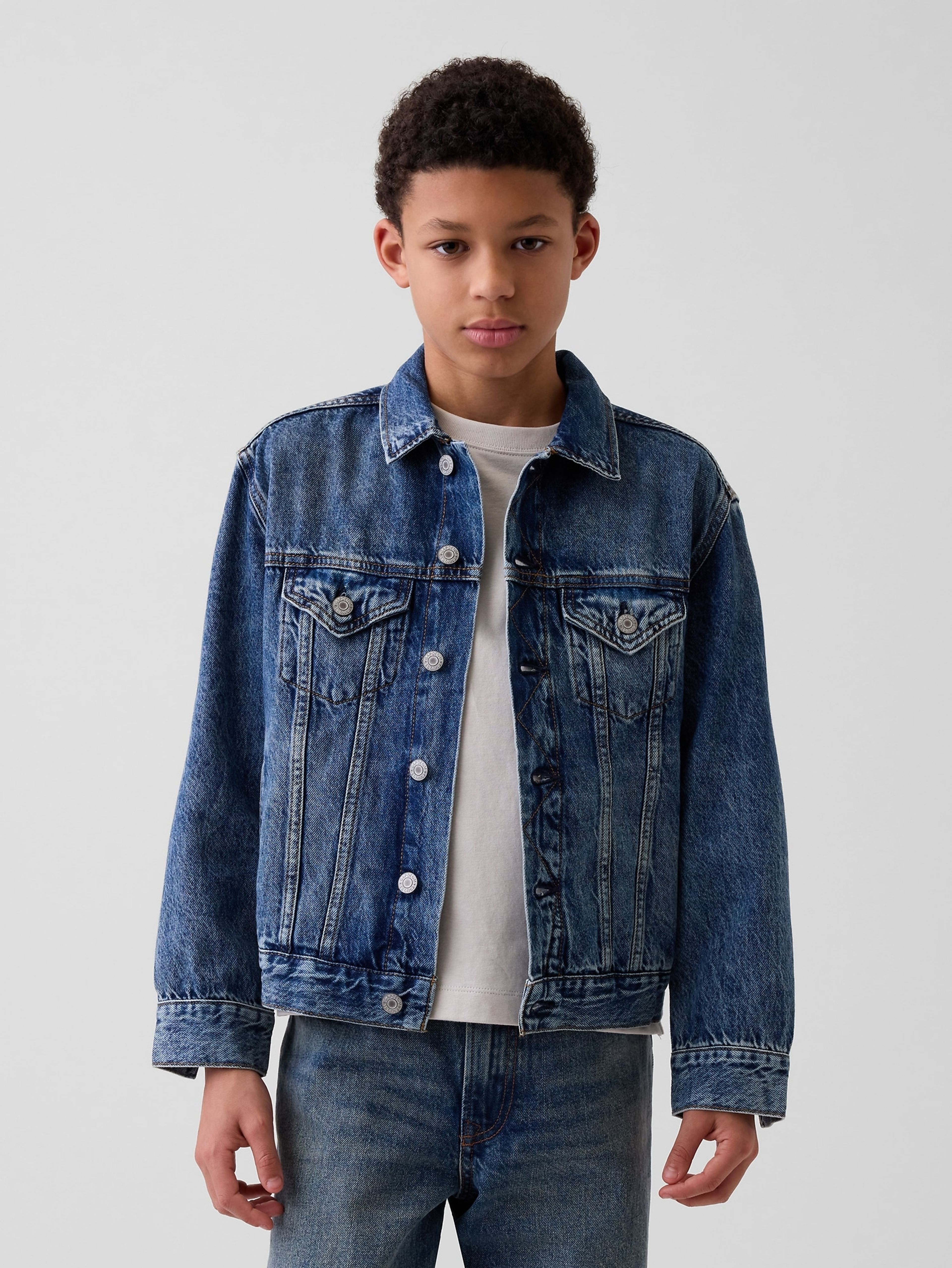 Kinder Jeansjacke Icon