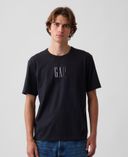T-Shirt mit Logo-Schwarz - 002
