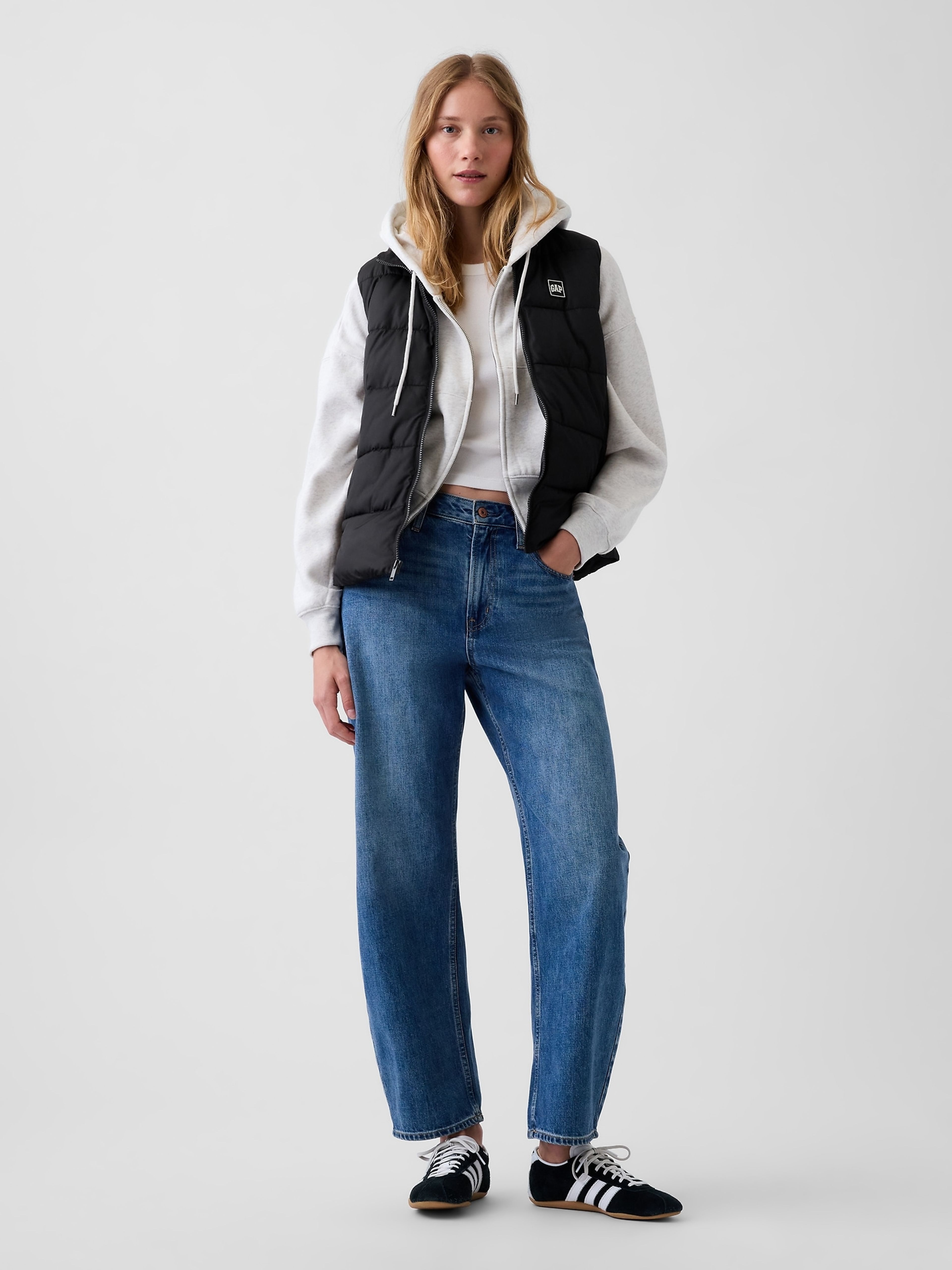 Chaleco acolchado con logo - 002