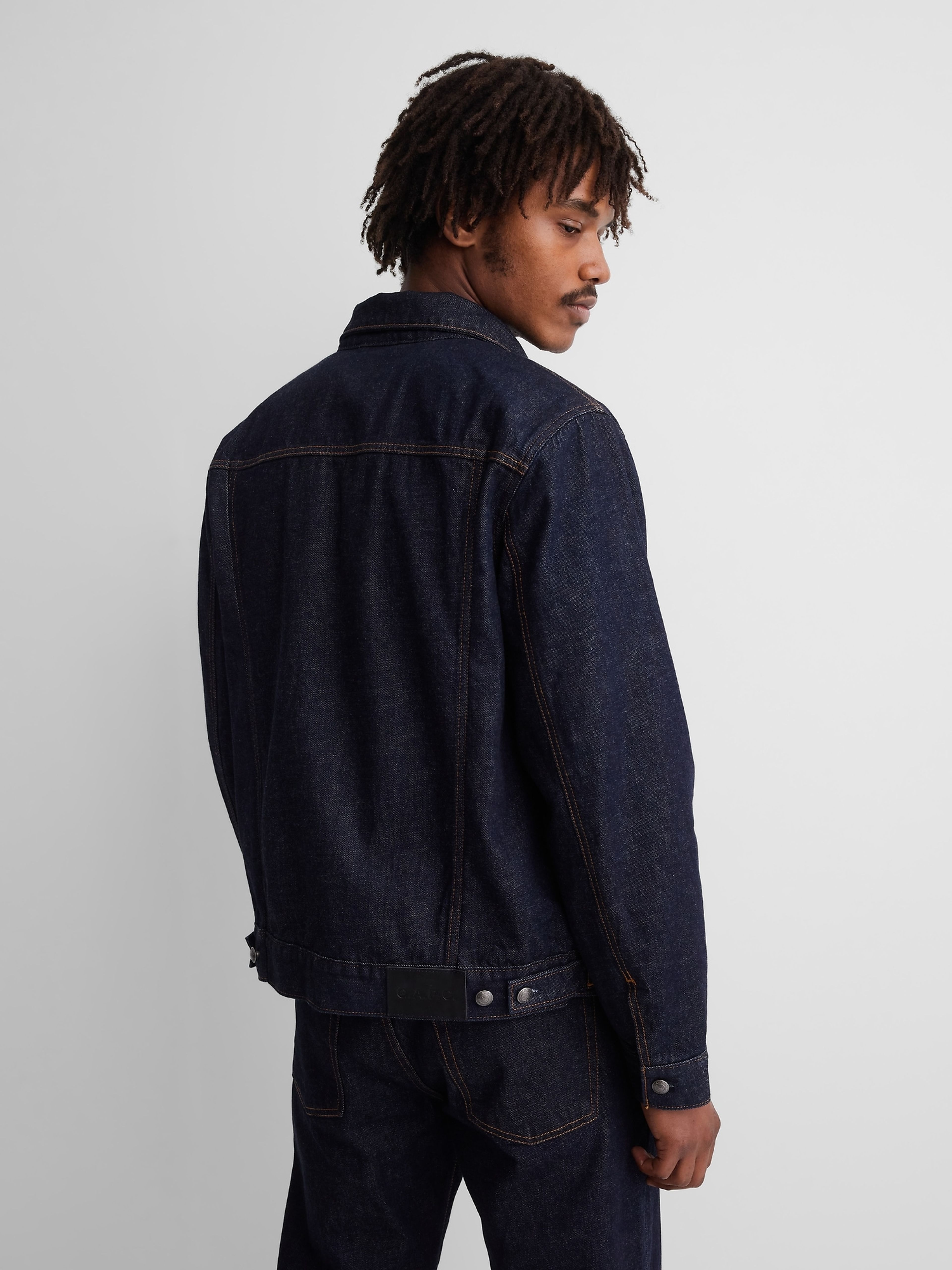 Spijkerjack van Japans denim Gap × A.P.C. unisex - 004
