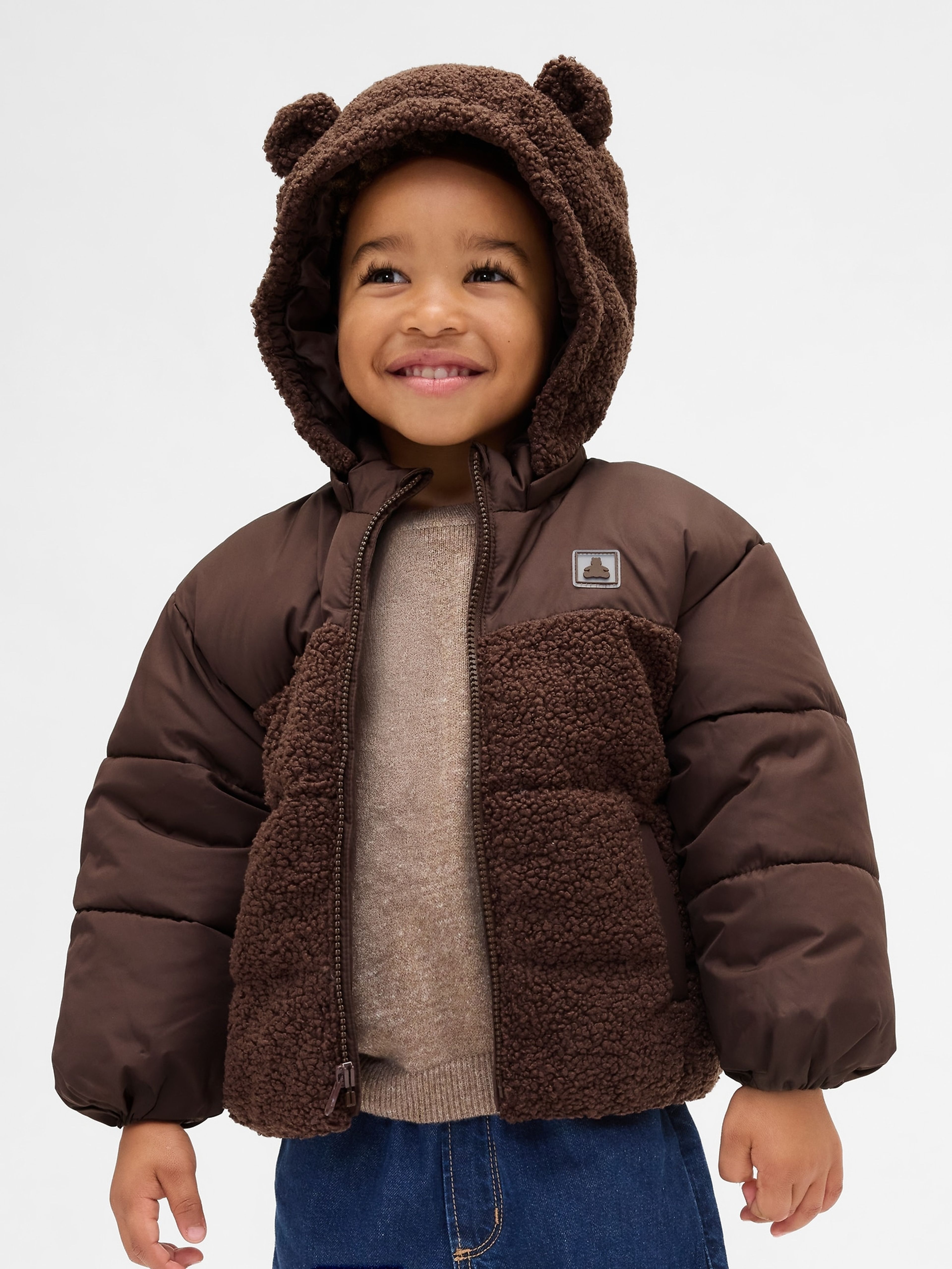 Veste matelassée sherpa bébé Brannan Bear - 001