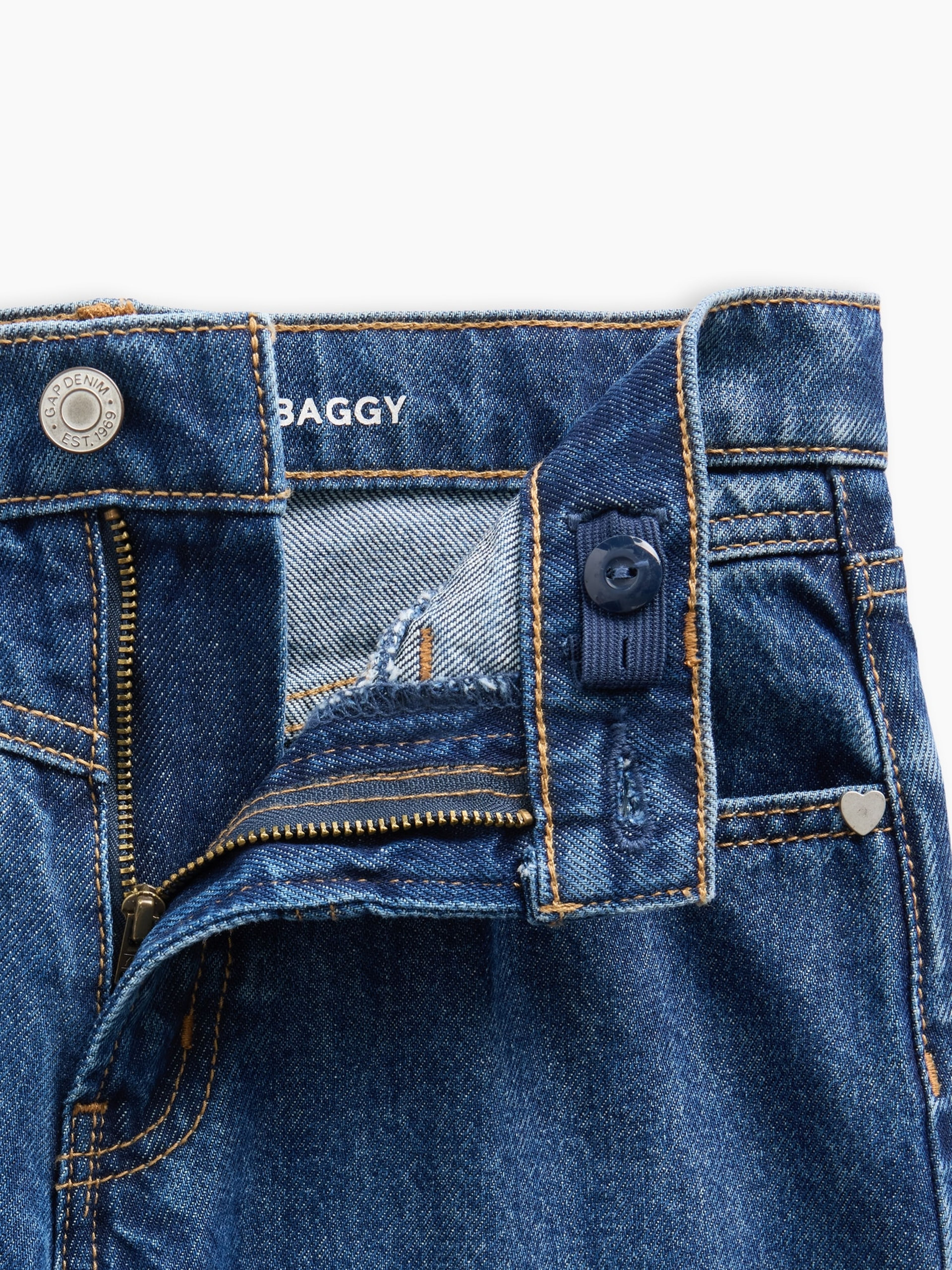 Dziecięce jeansy Low Rise Baggy - 006