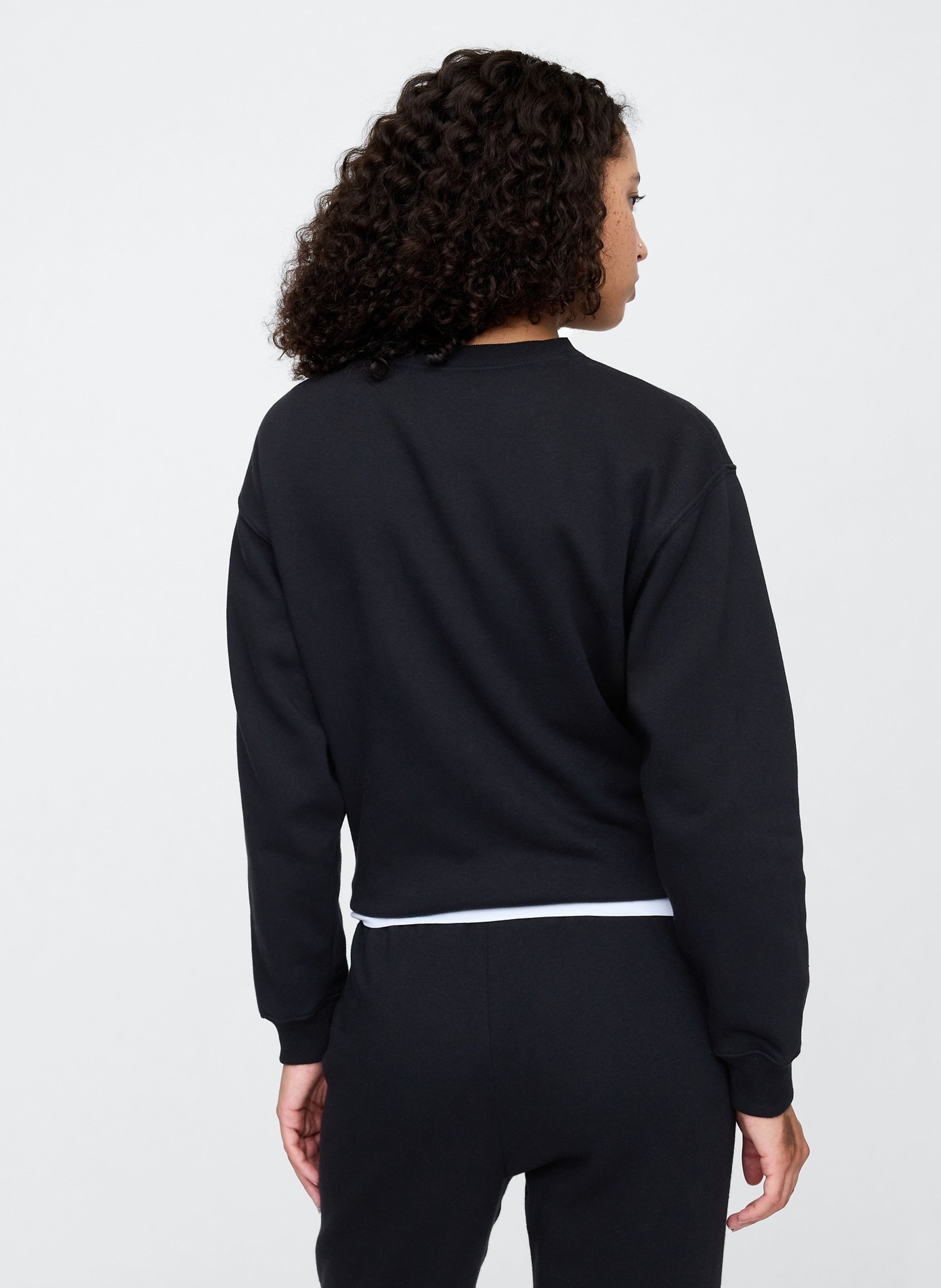 Hanorac oversize cu logo - 002