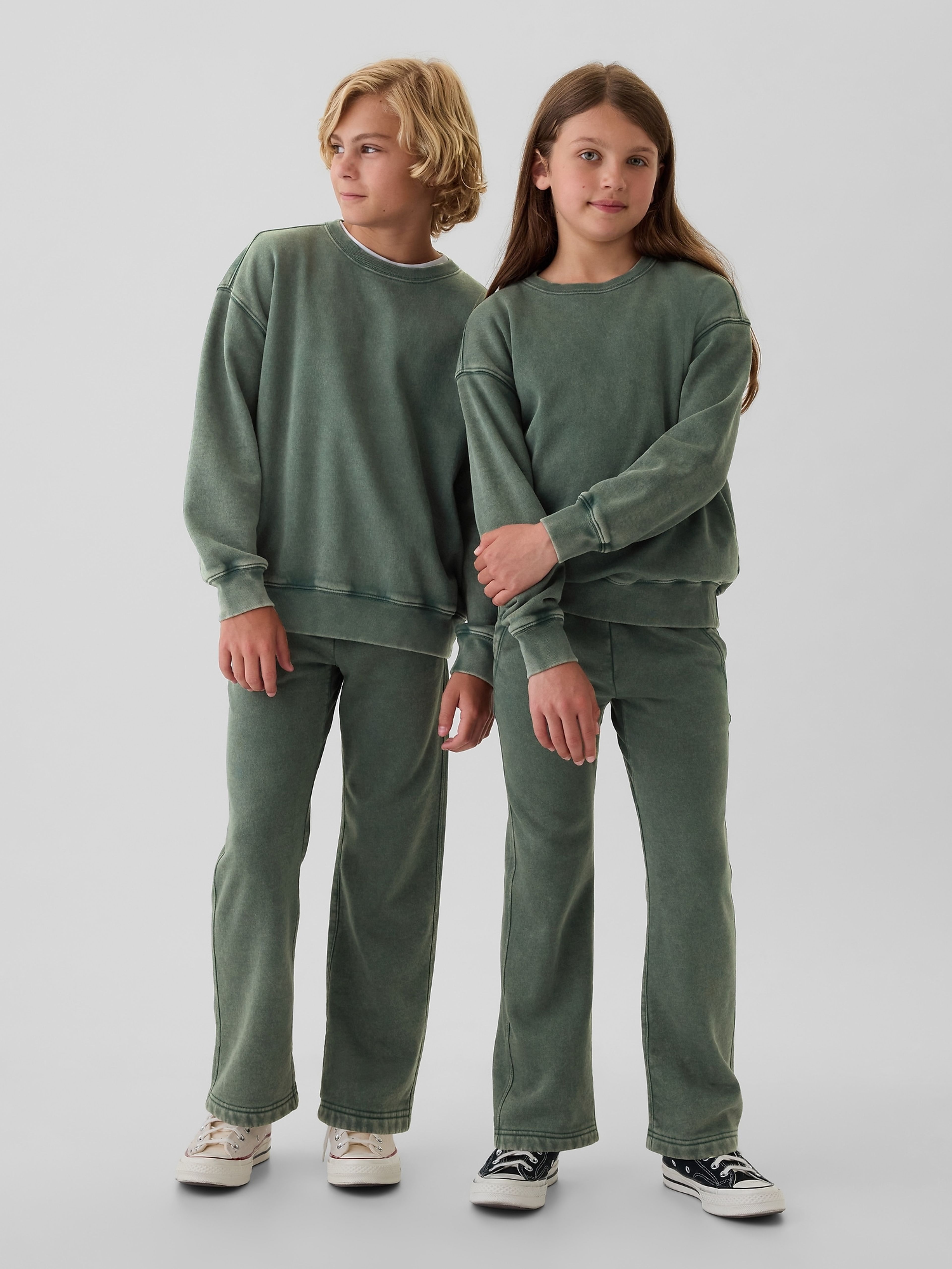 Sudadera infantil VintageSoft Unisex