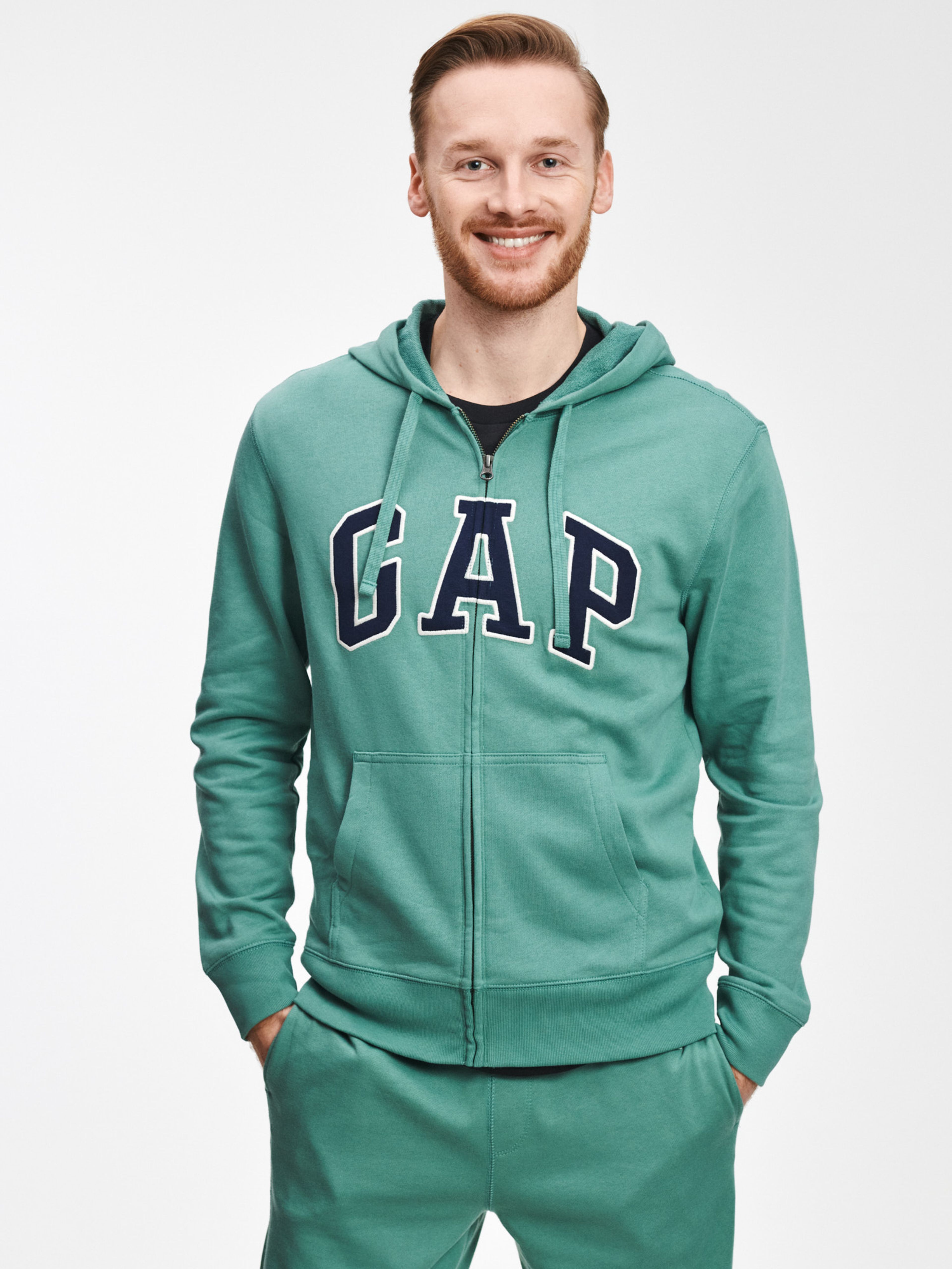 Sweatjacke GAP mit Kapuze