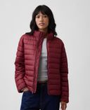 Veste matelassée avec logo-Rouge - 003