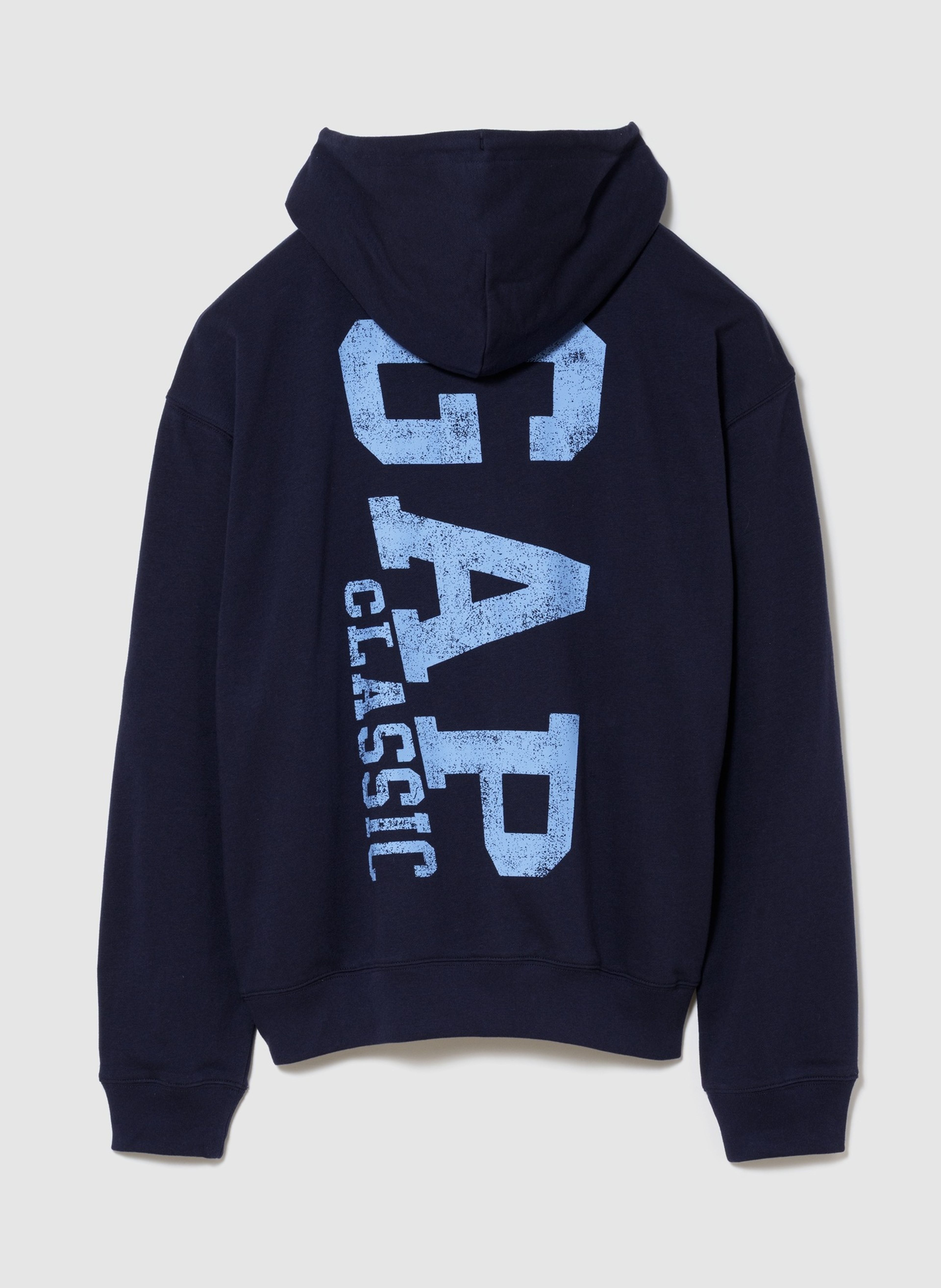 French Terry Hoodie mit Logo - 002