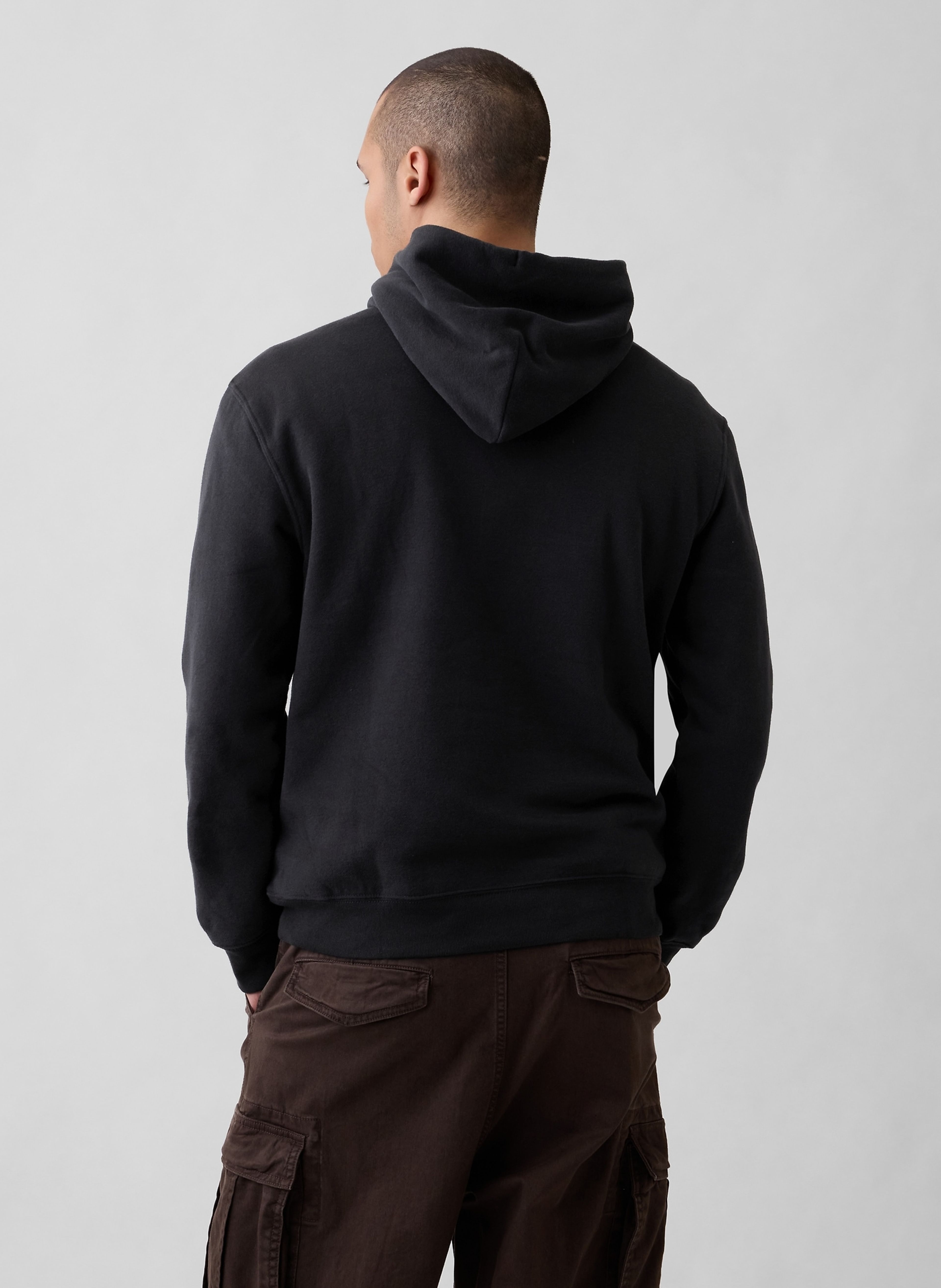 VintageSoft Hoodie unisex mit Logo - 003