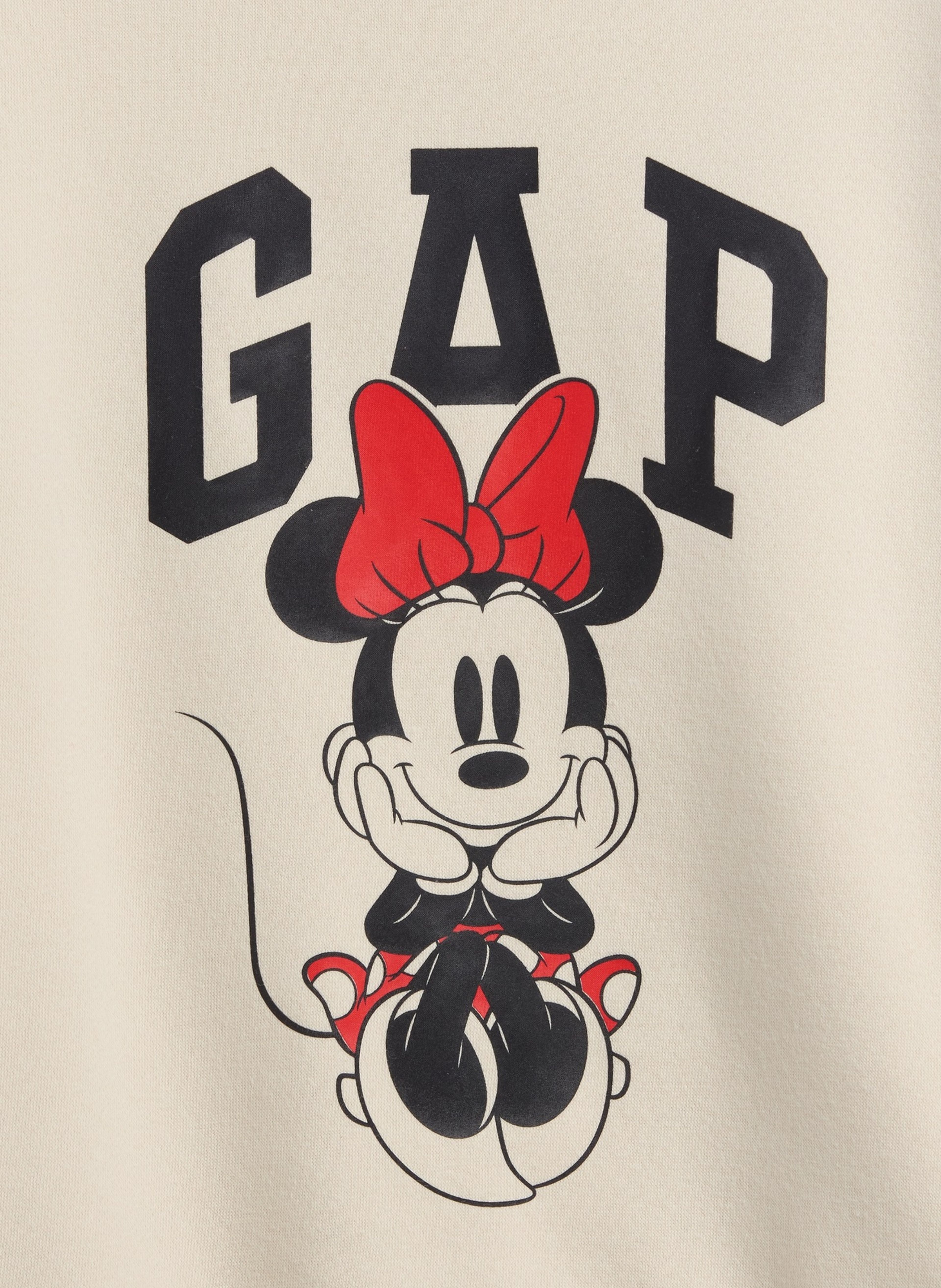 Dětská mikina Gap & Disney Minnie Mouse s logem - 003