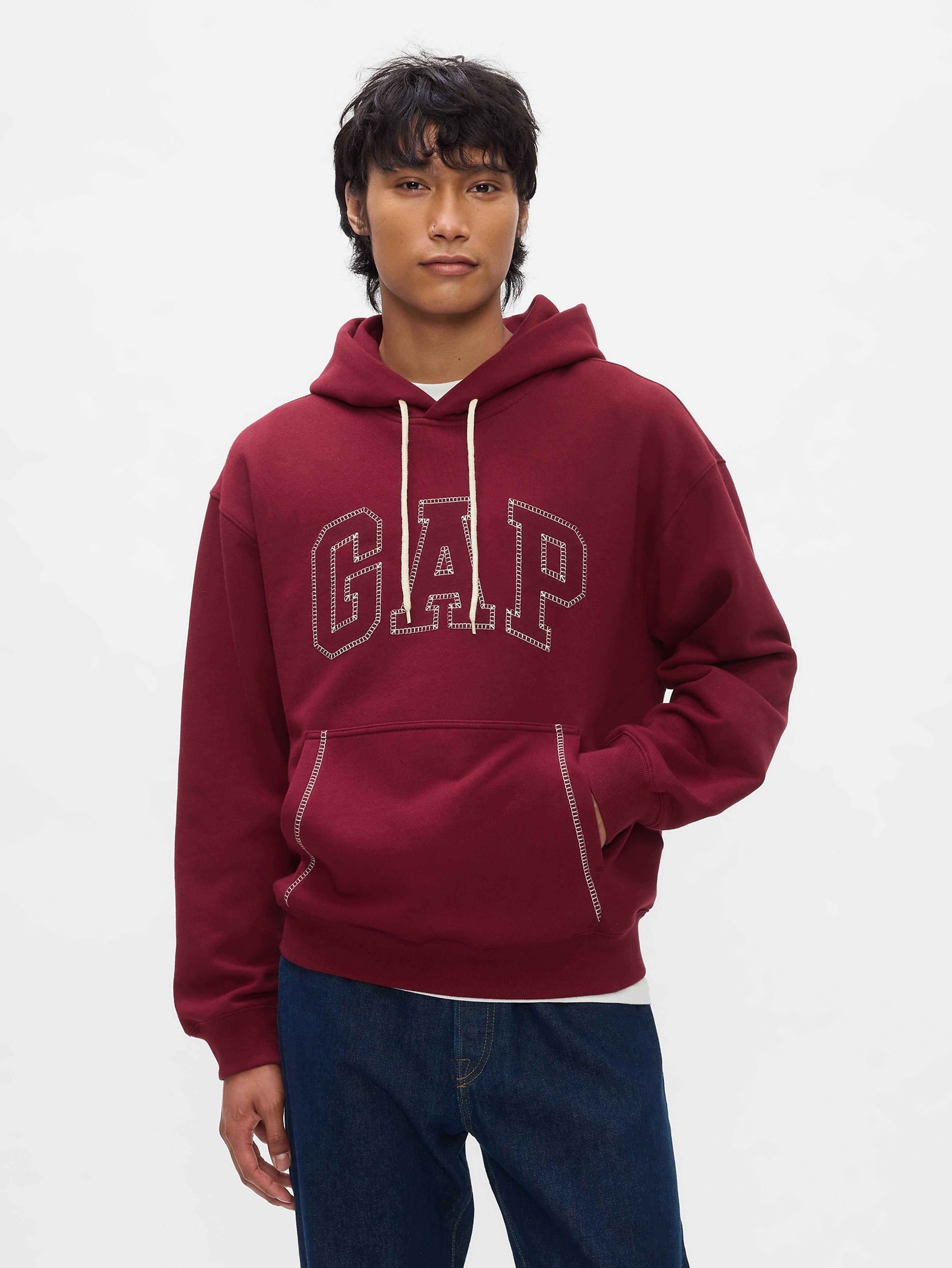 Bluză oversize cu logo Stitch