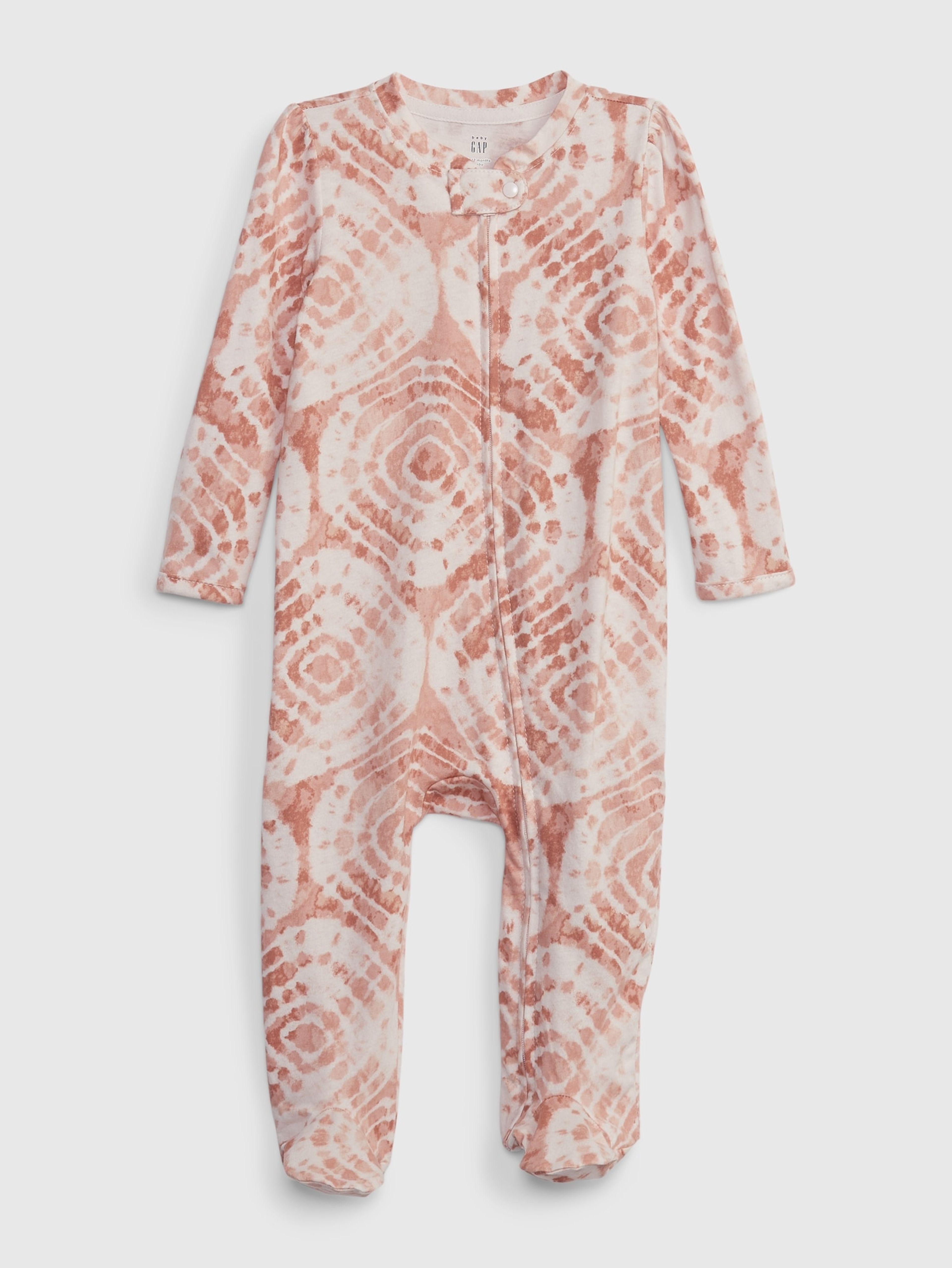 Baby Batik-Overall mit Reißverschluss