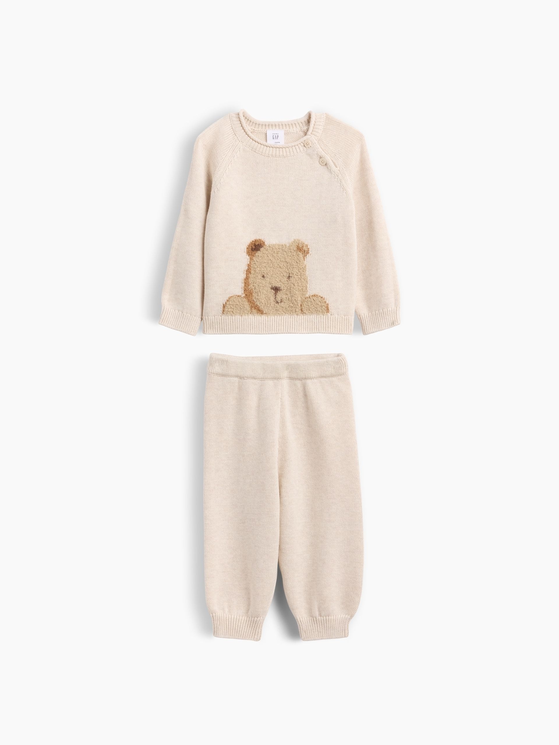 Baby pletený set Brannan Bear - 001