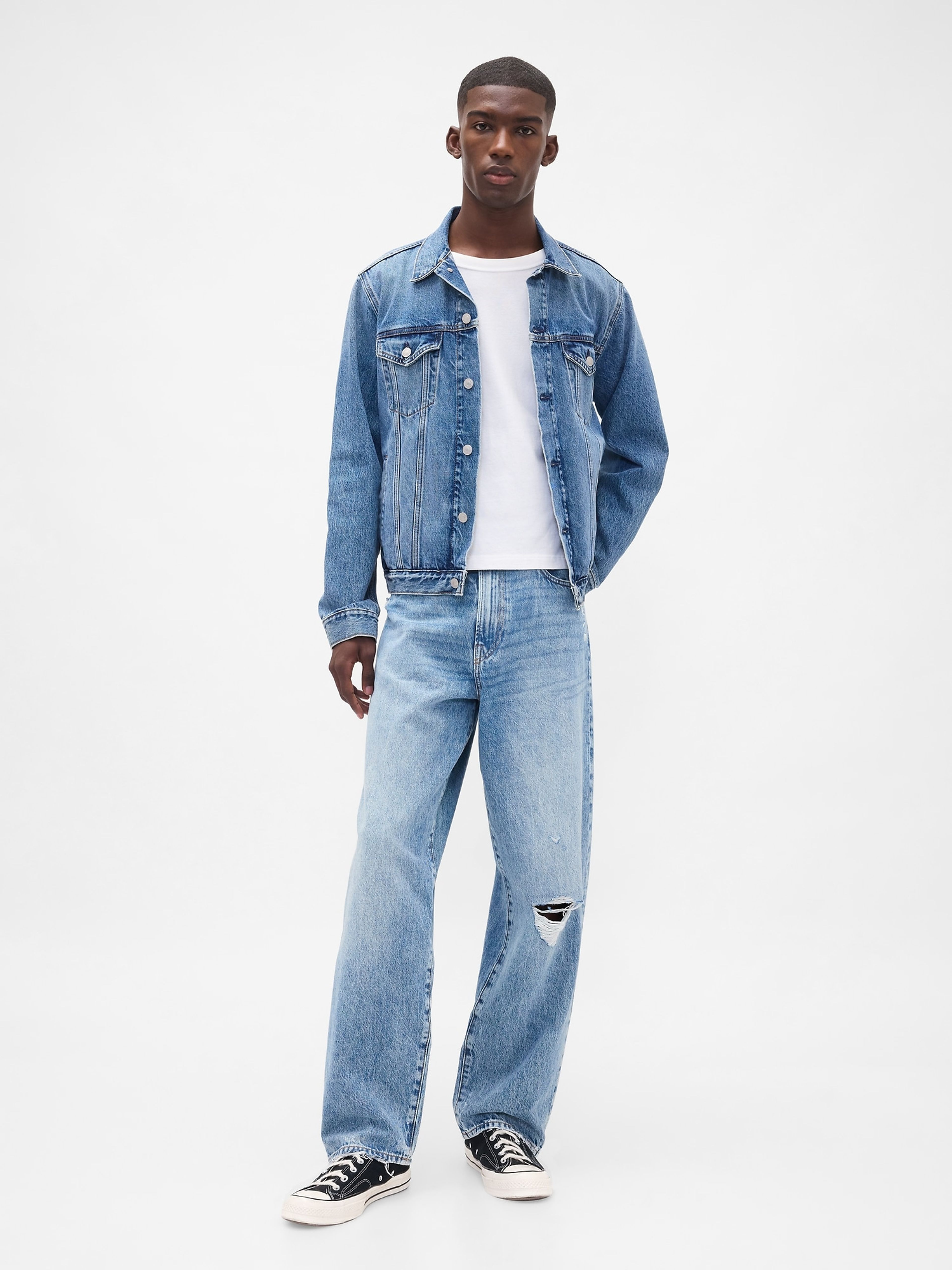 Jeansy Baggy unisex - 001