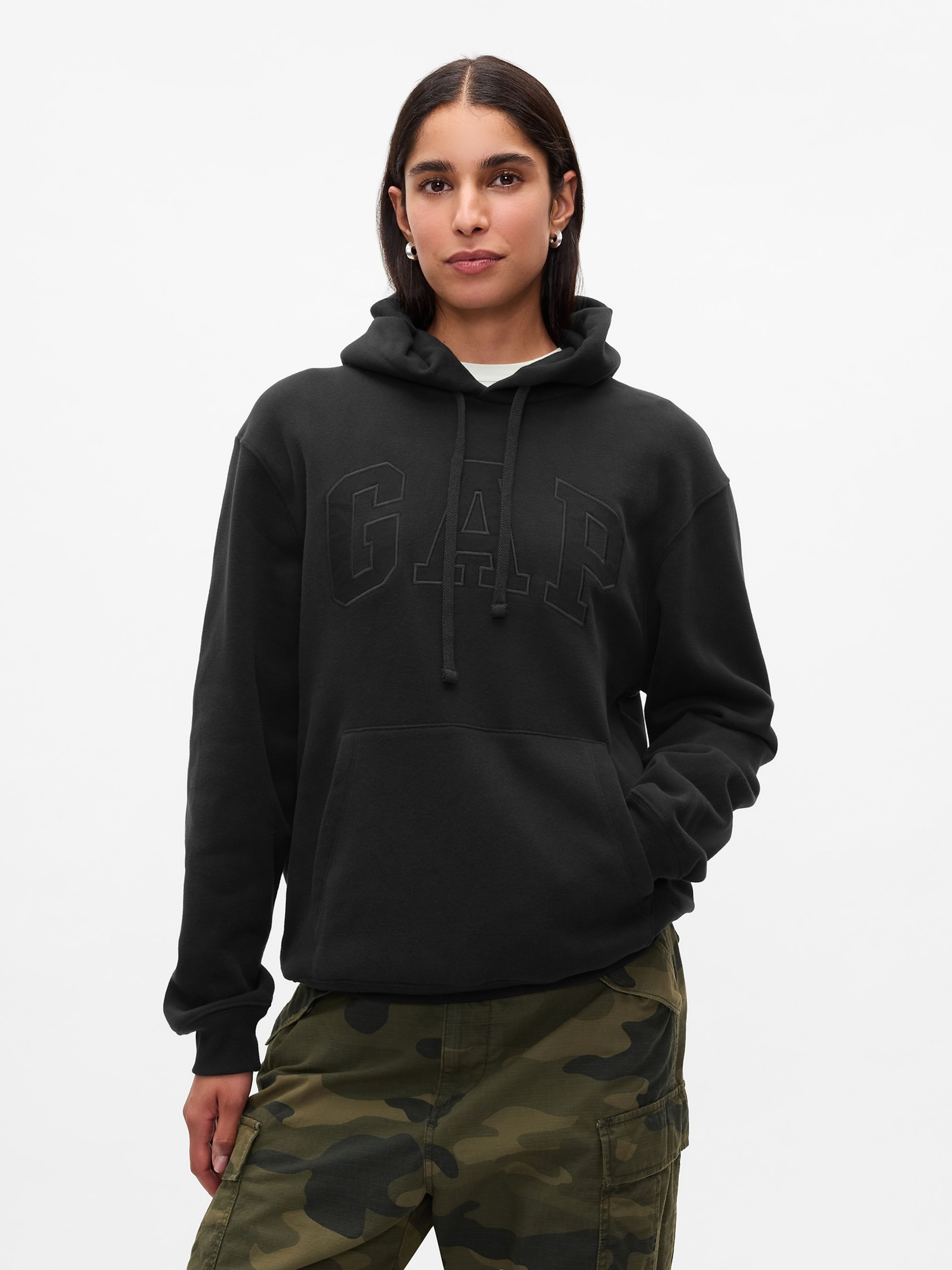 VintageSoft Hoodie unisex mit Logo - 005