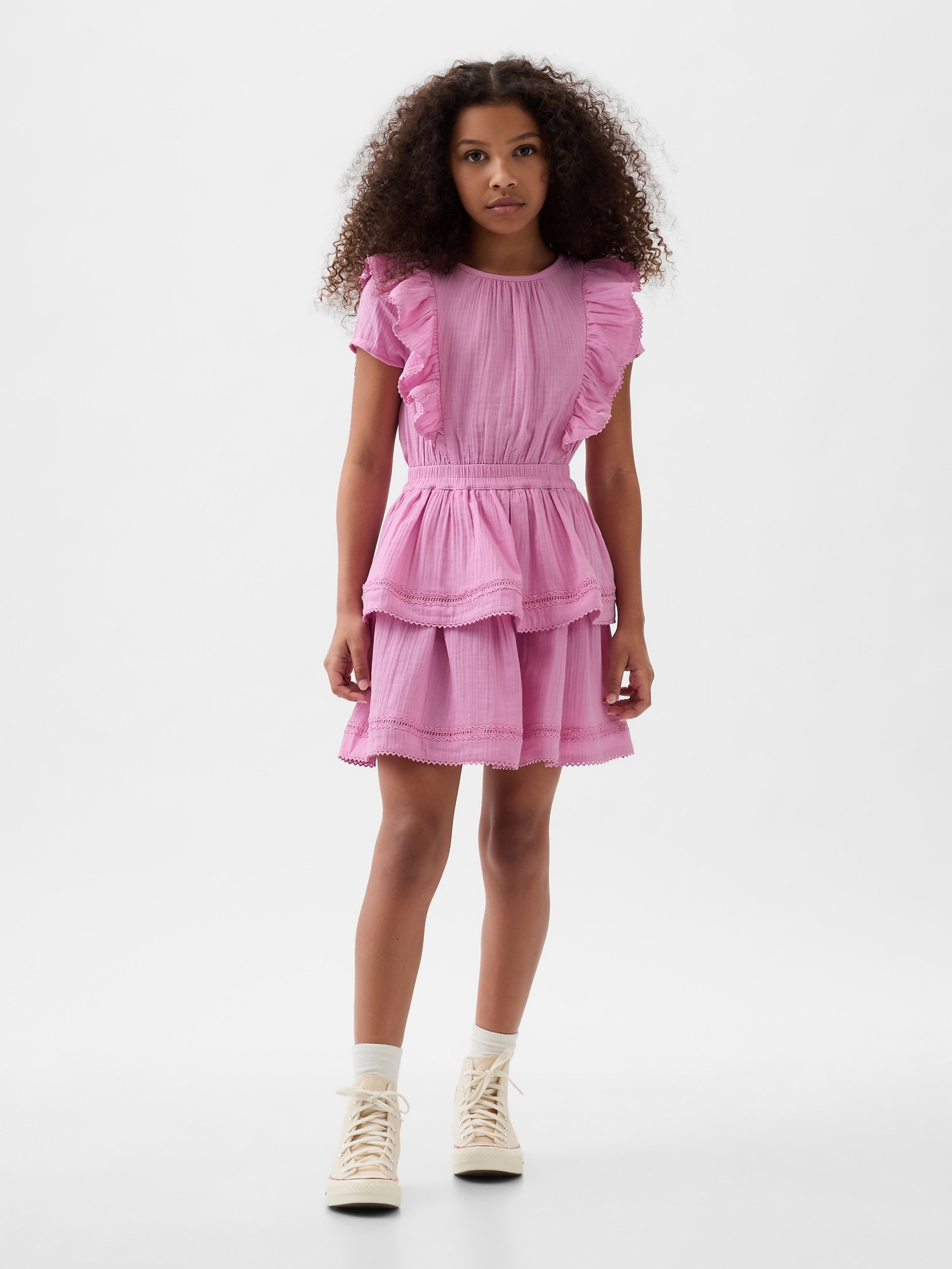 Rüschenkleid für Kinder