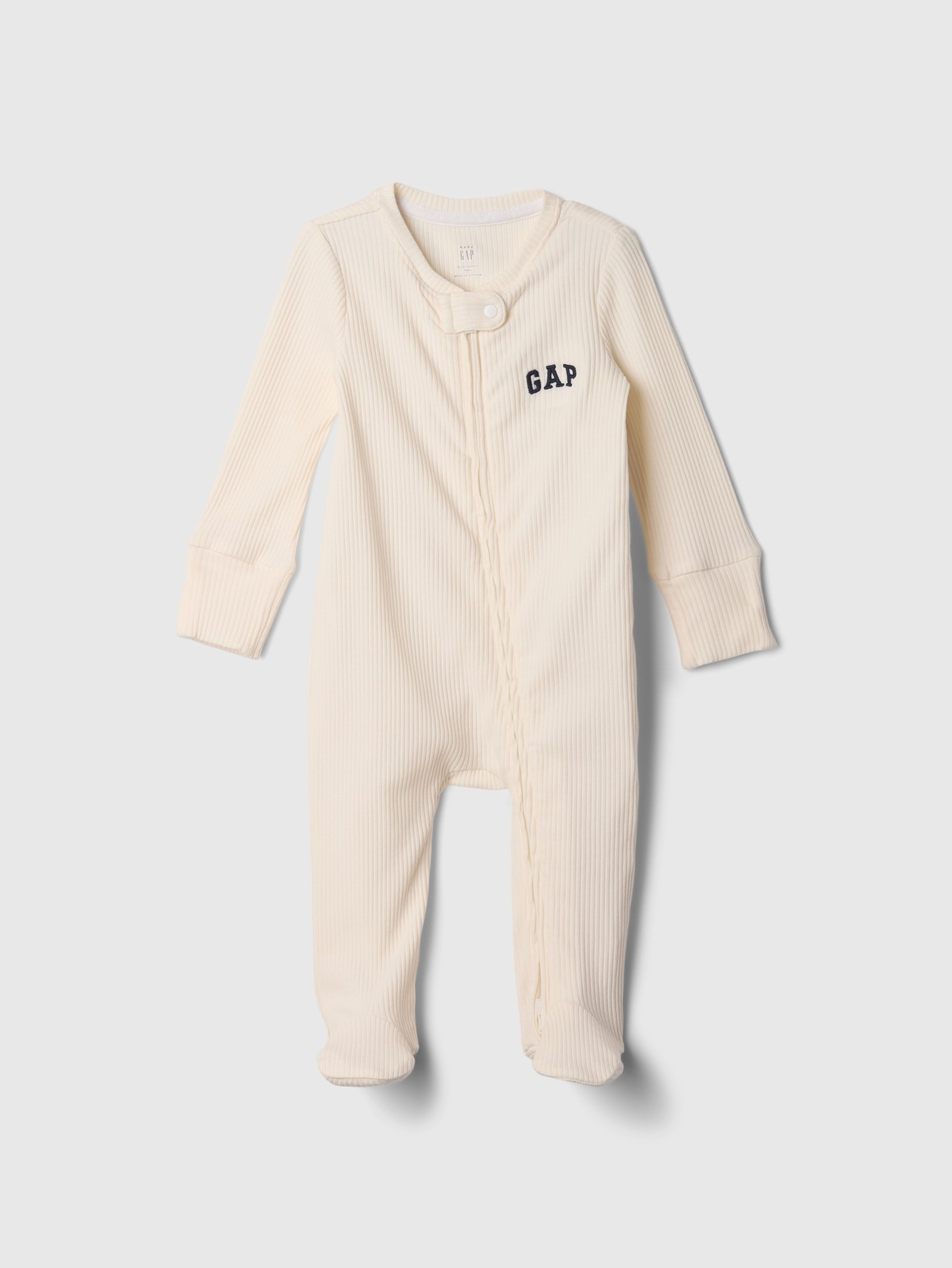Baby žebrovaný overal