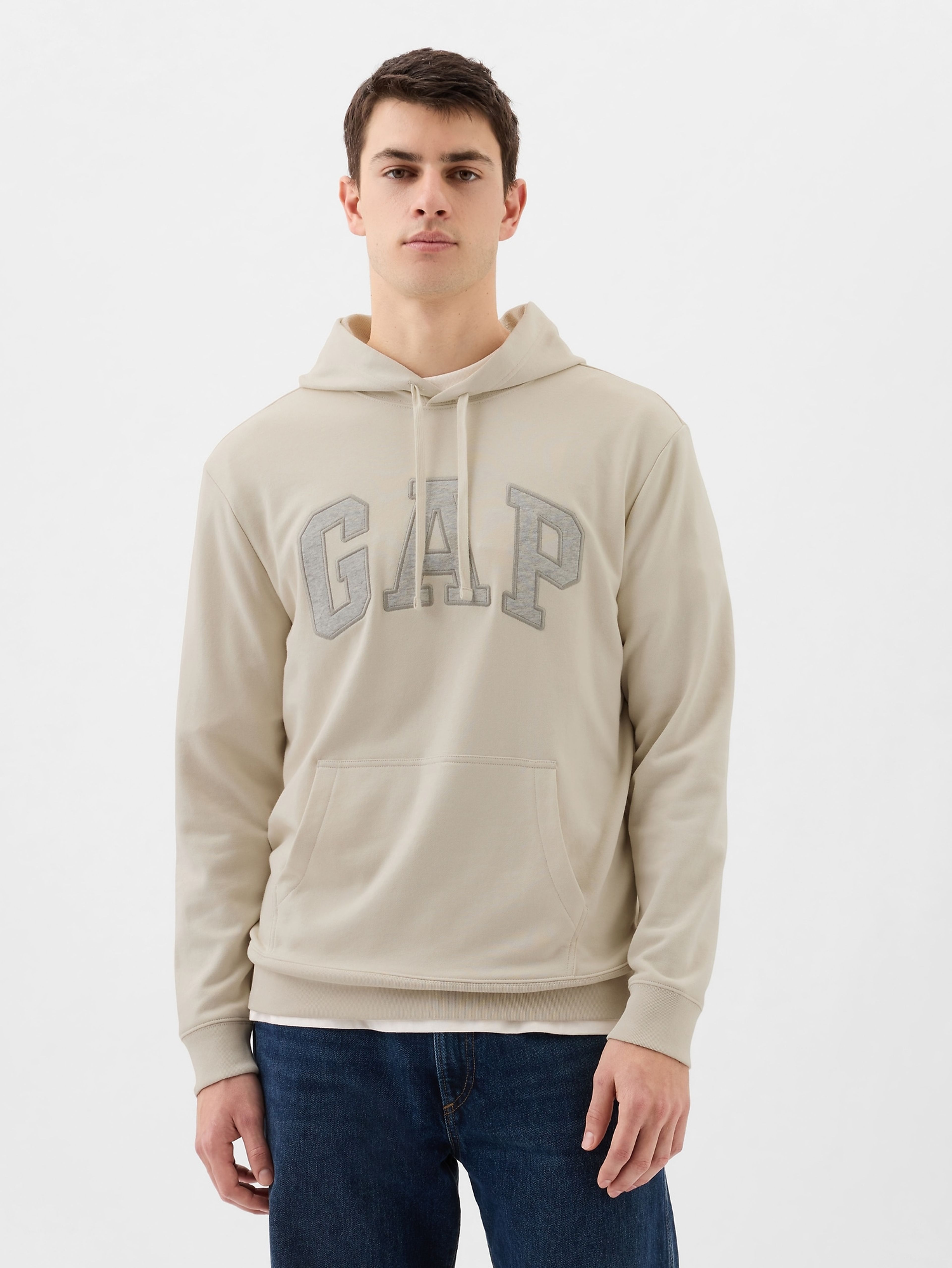 Sweatshirt mit Logo und Kapuze