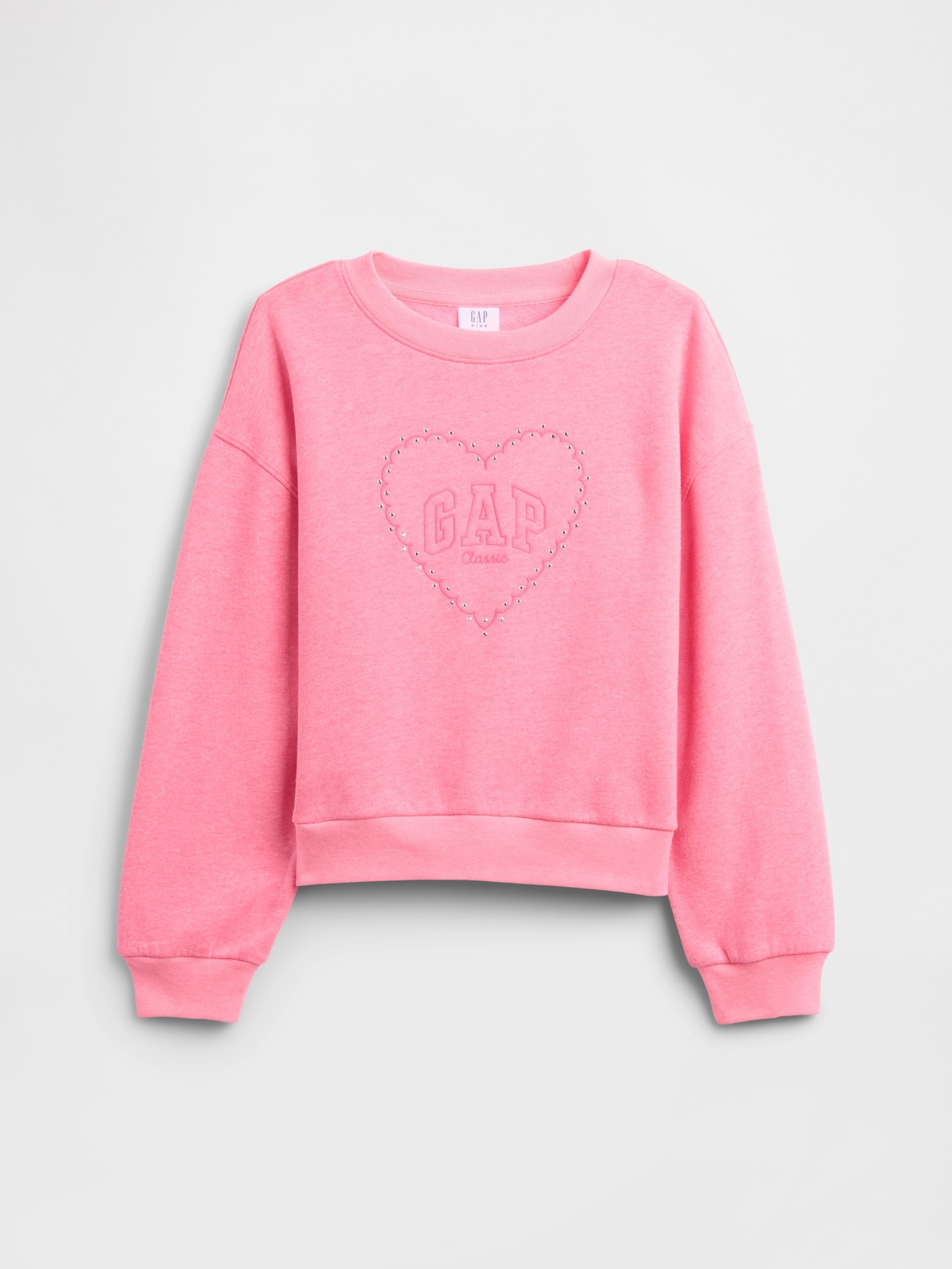 Sweat-shirt oversize pour enfant avec logo