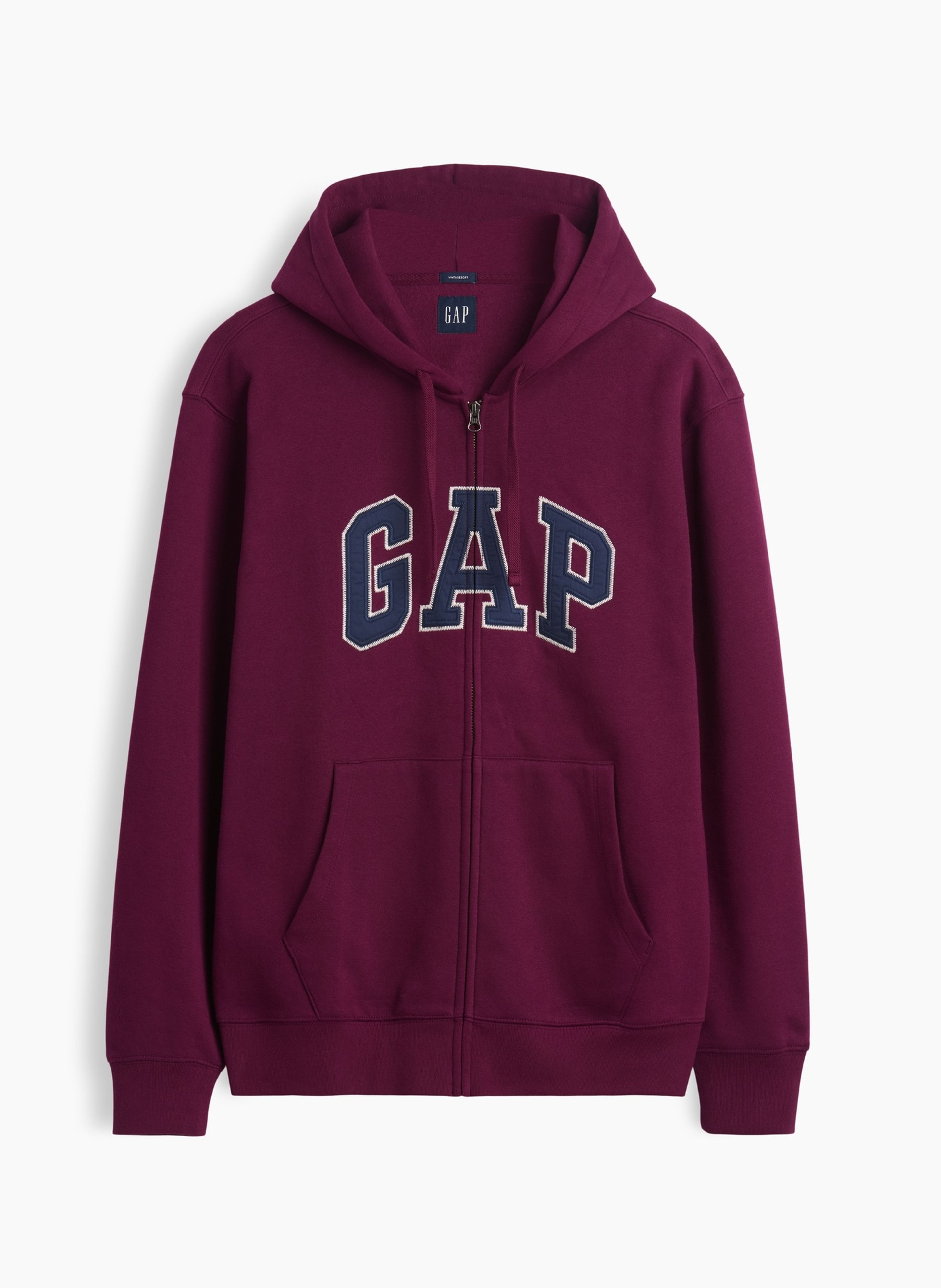 Sweat à capuche VintageSoft unisex avec logo - 005
