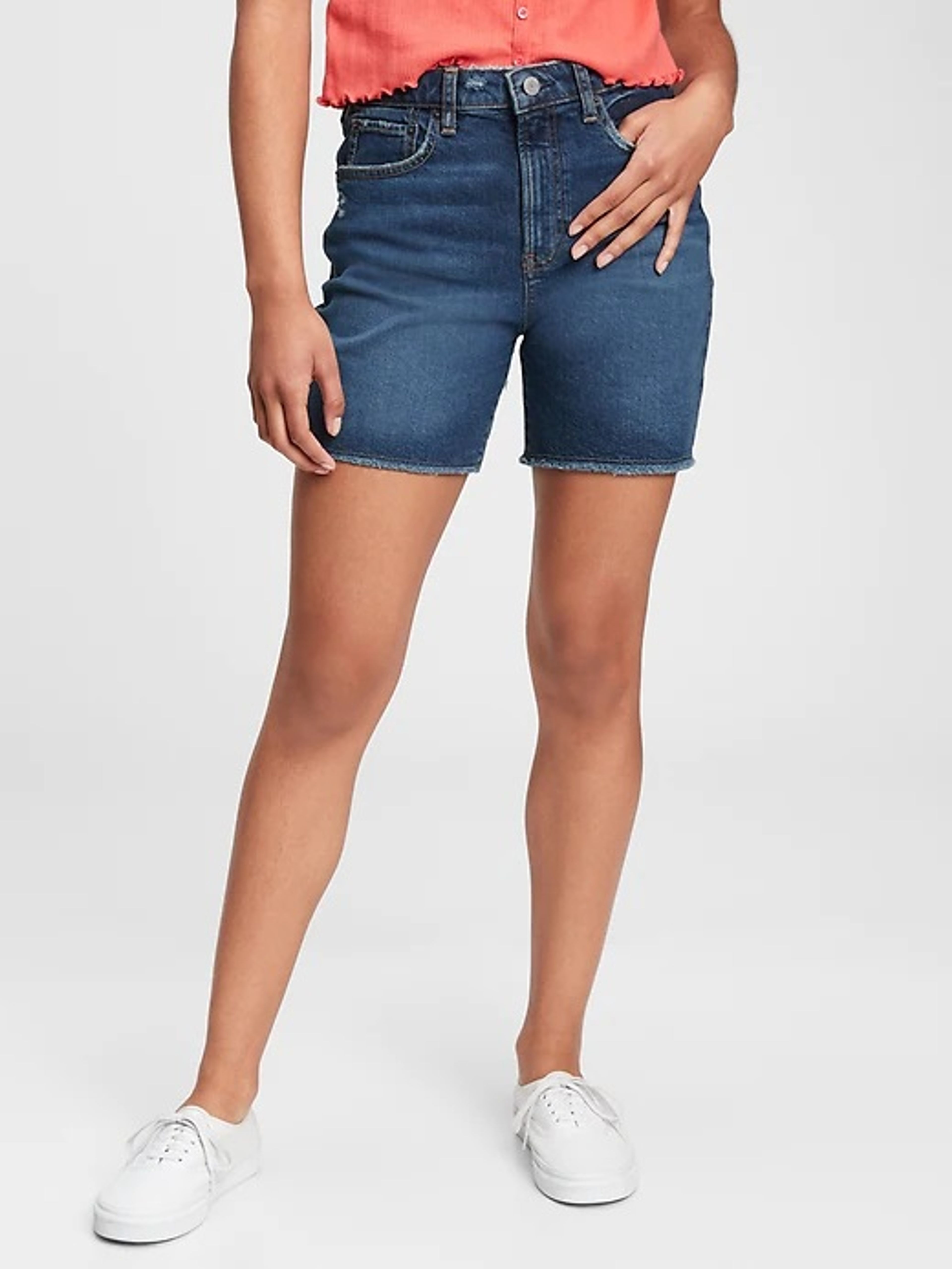 Teen Jeansshorts midi