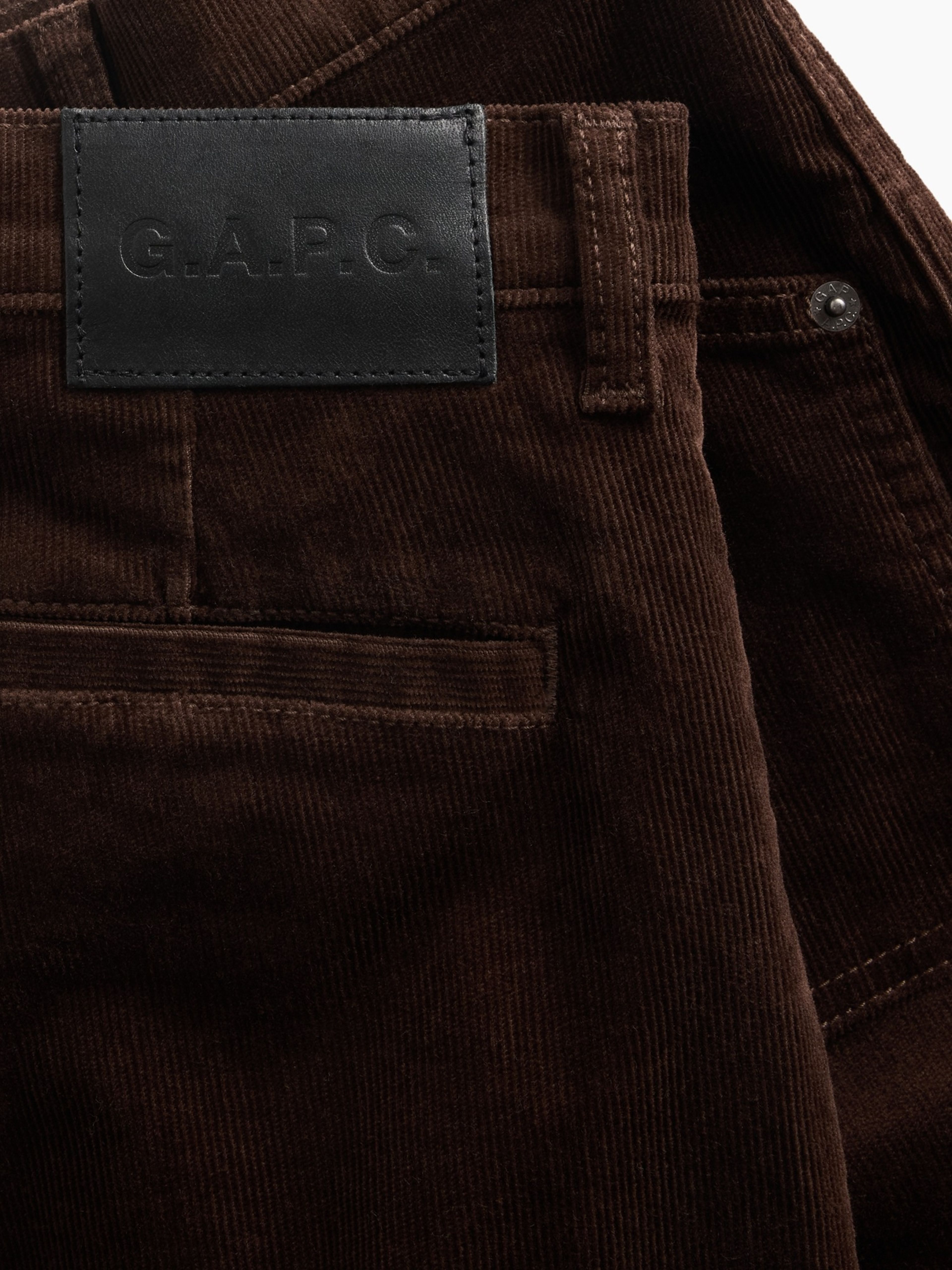 High Rise Stride corduroy broek Gap × A.P.C. - 009