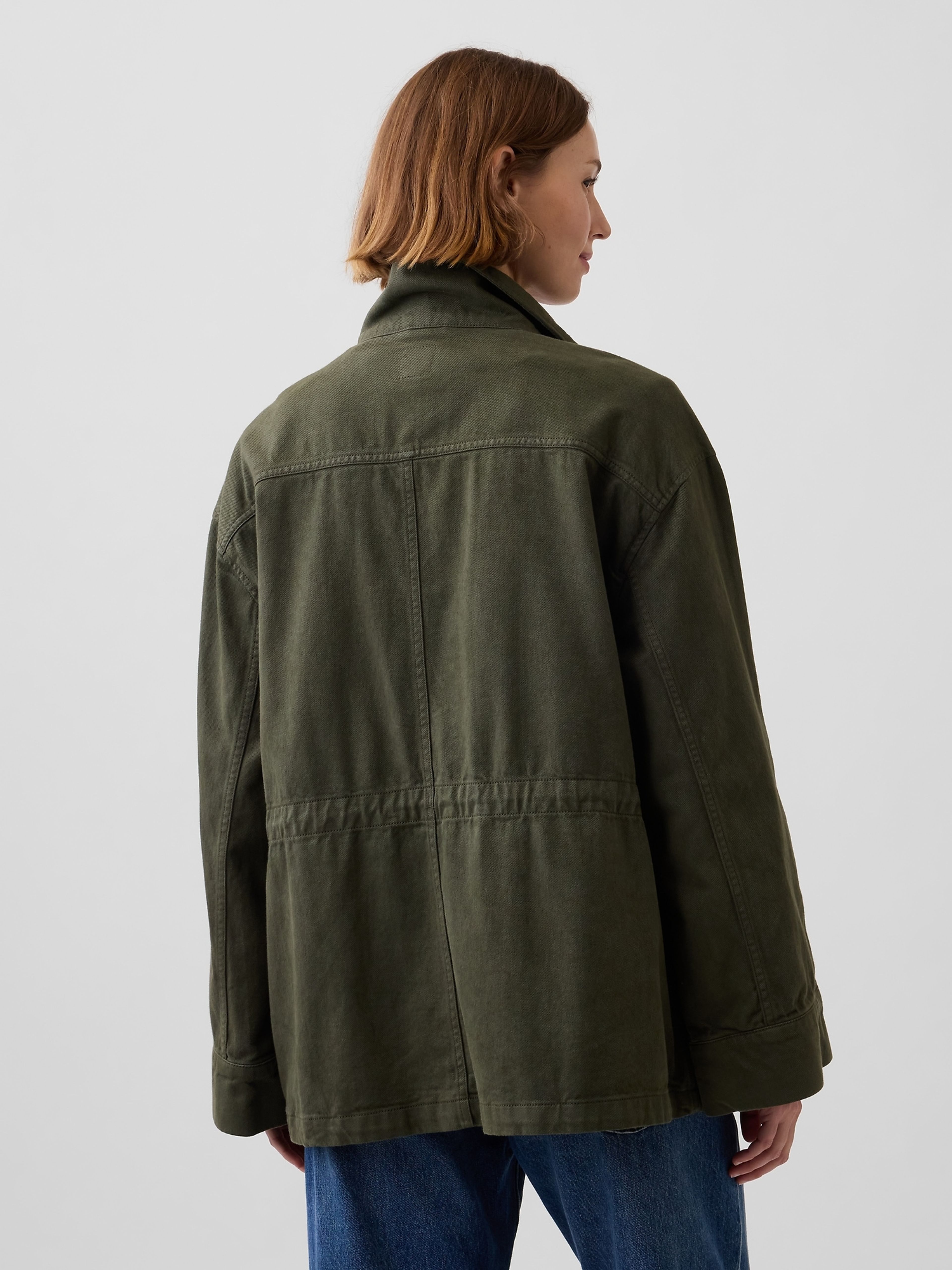 Ľahká oversize bunda Utility - 003