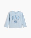 Baby T-Shirt Brannan Bear mit Logo-Blau - 001