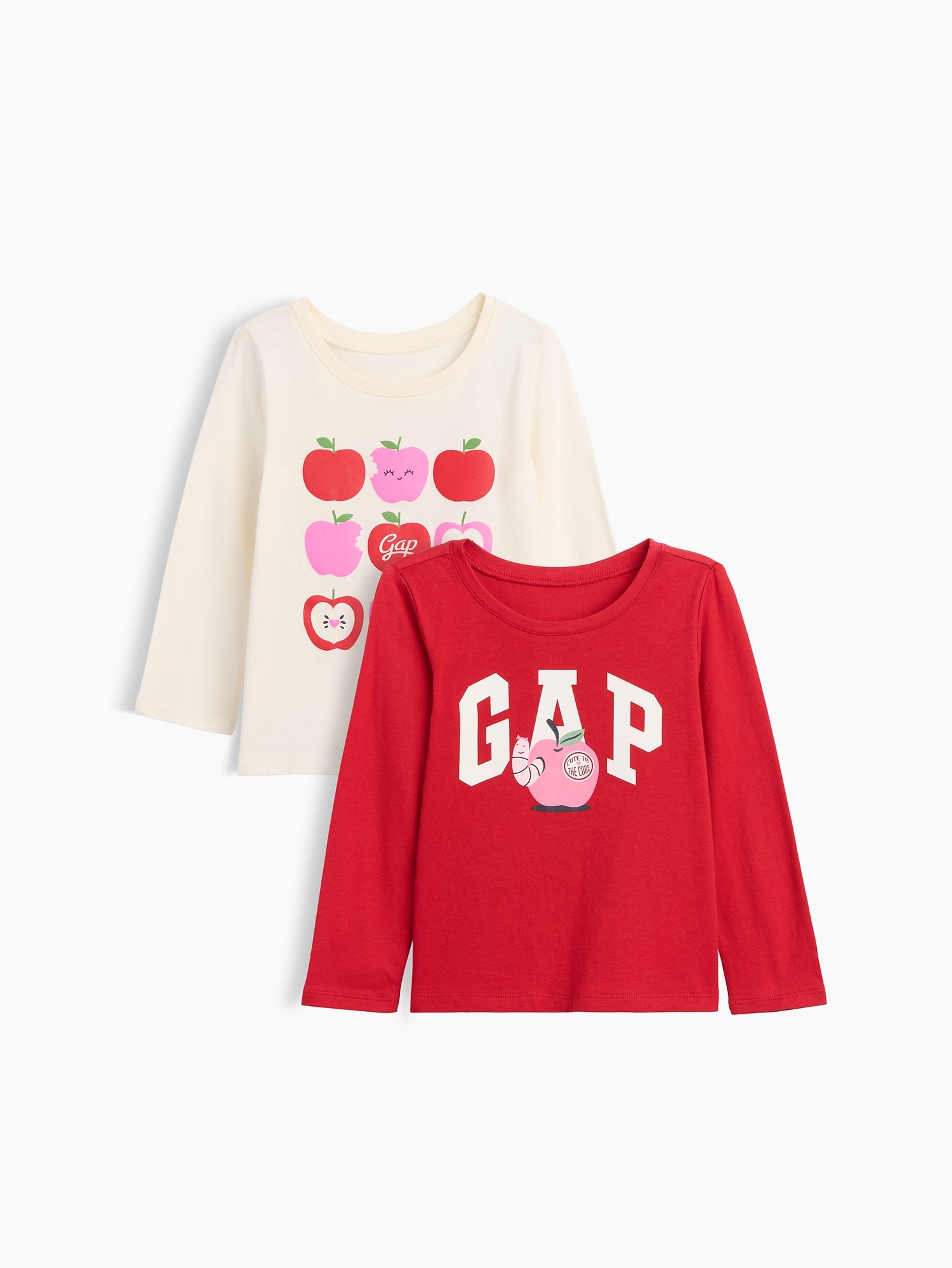 Bébé T-shirt avec logo 2 pièces - 001