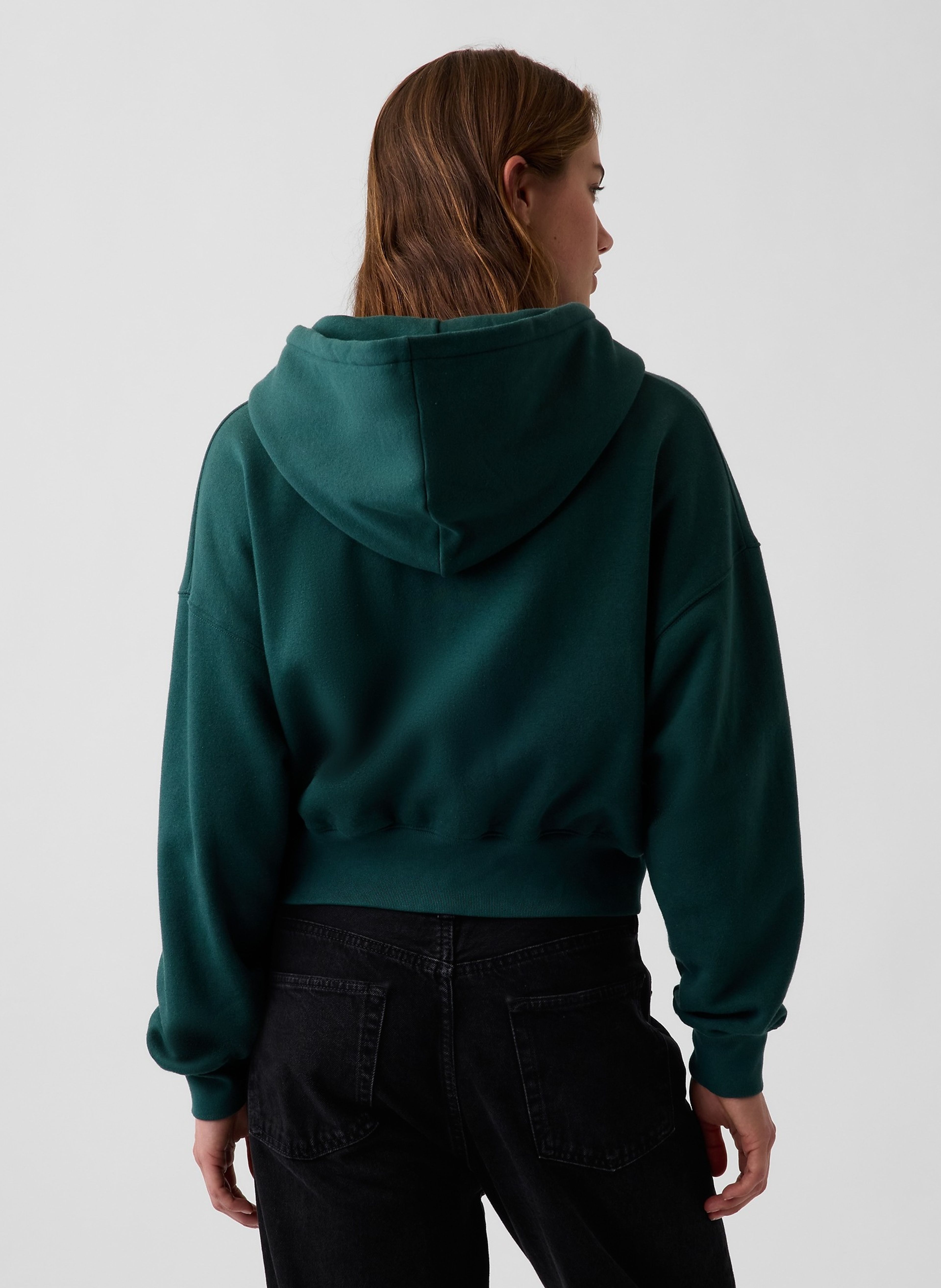 Oversize sweatshirt VintageSoft met logo - 003