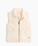 Bebé chaleco sherpa Brannan Bear-Beige - 001