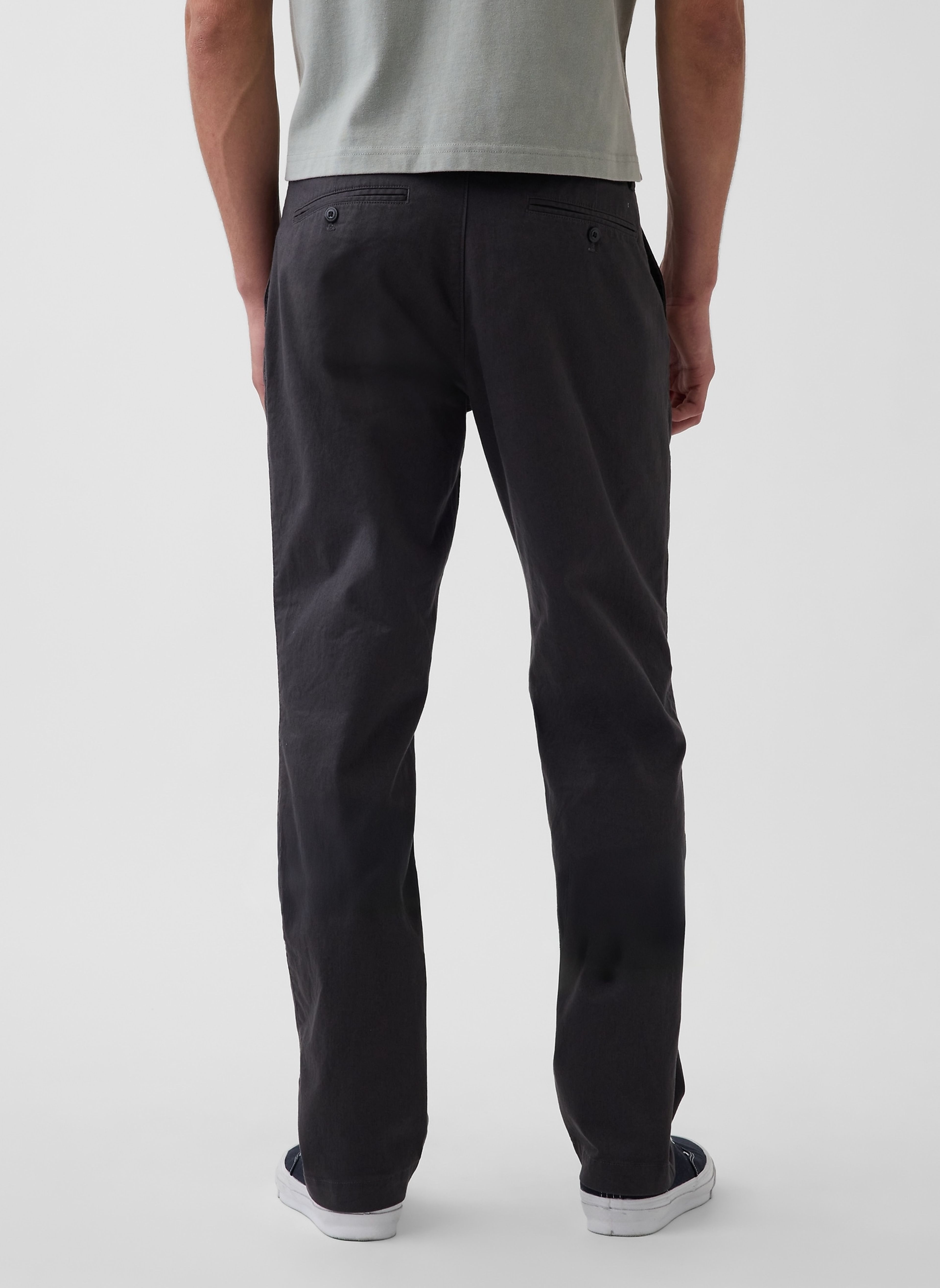 Straight khaki broek - 004