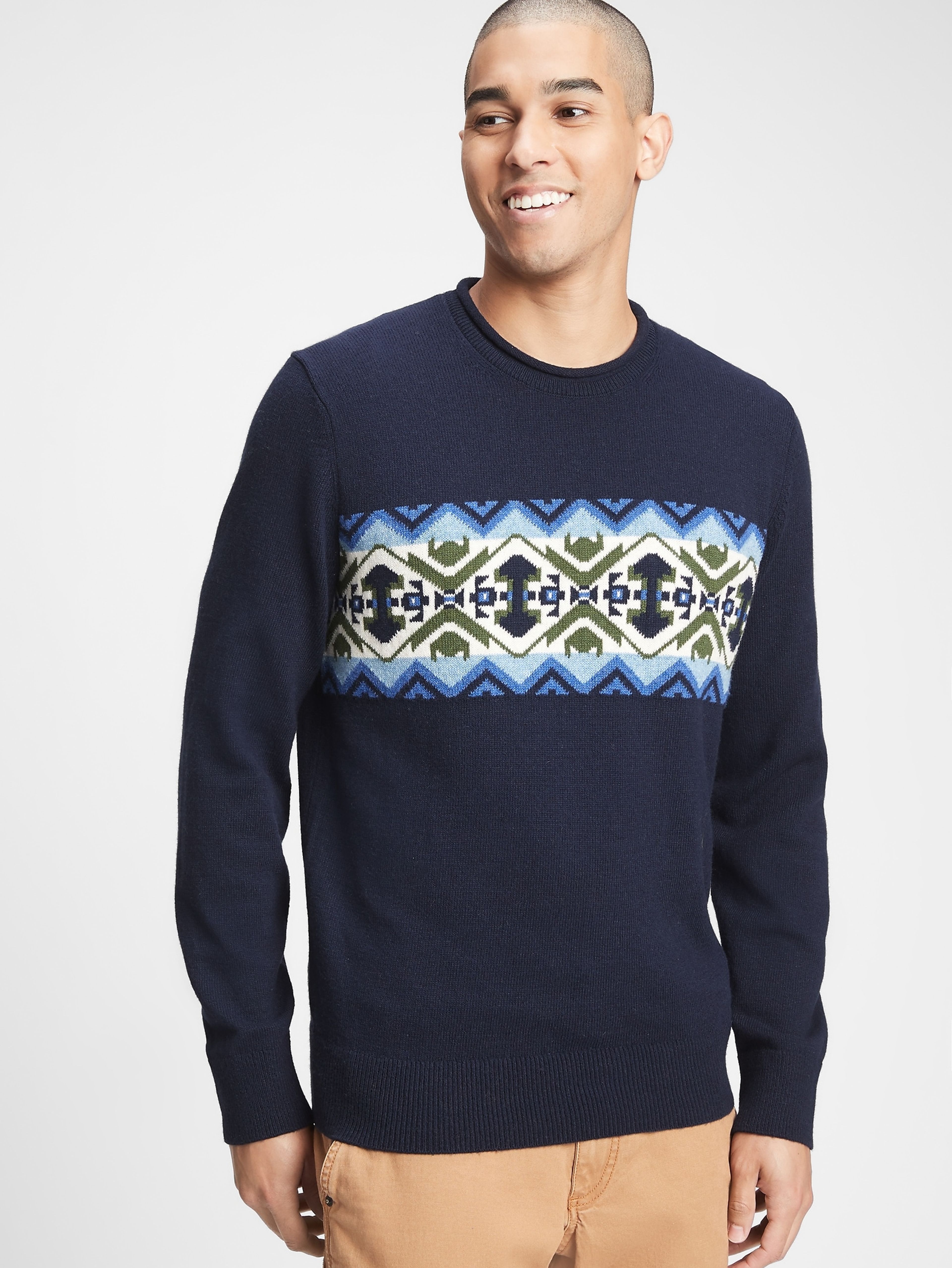 Sweter fair isle