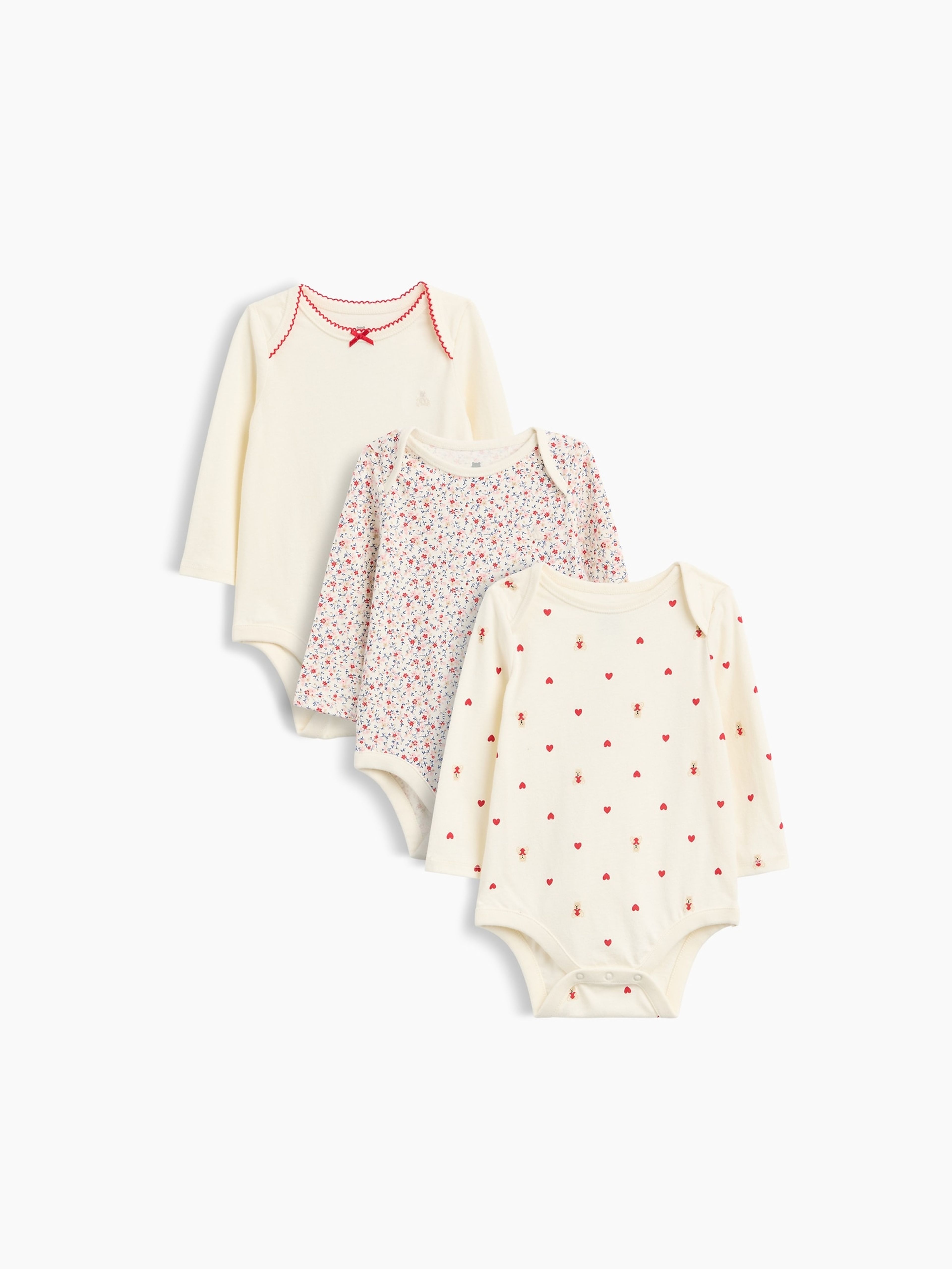Baby body Brannan Bear 3 buc. - 001