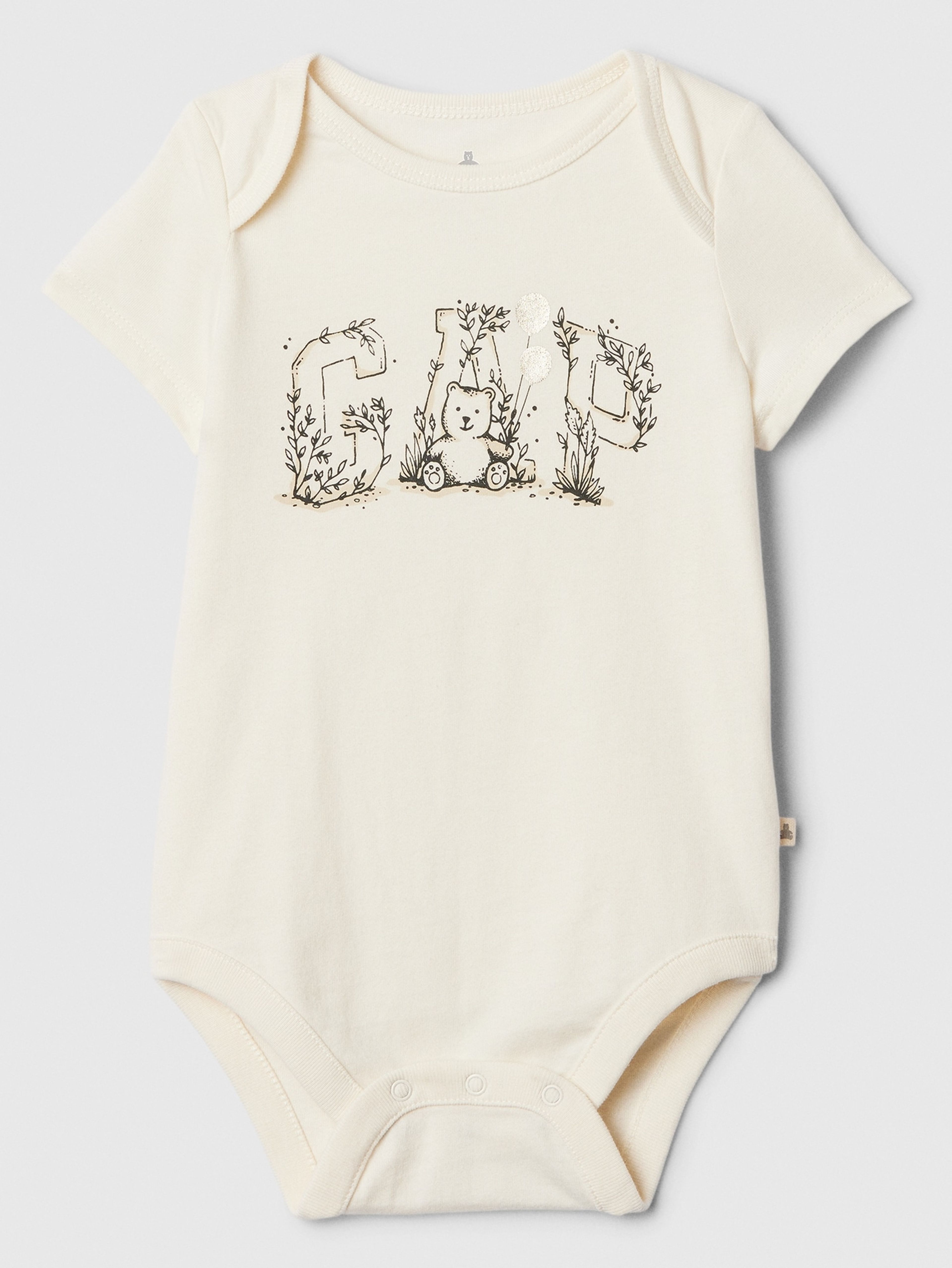 Baby-Body mit Logo