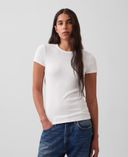 Camiseta de manga corta-Blanco - 001