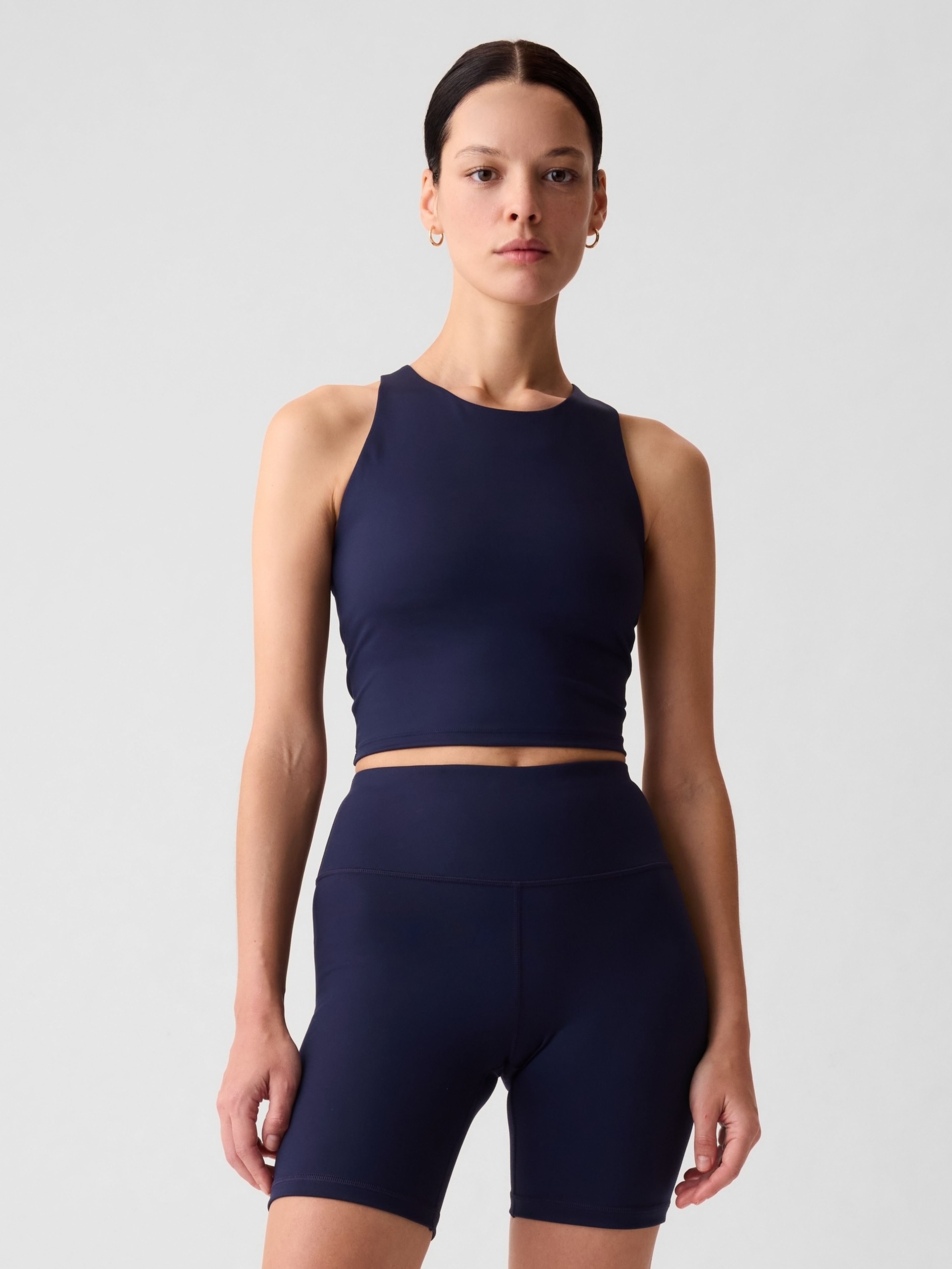 Biustonosz sportowy GapFit High Neck Cropped