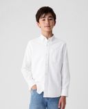 Detská košeľa oxford uniform-Biela - 001