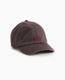 Casquette avec logo-Marron - 002