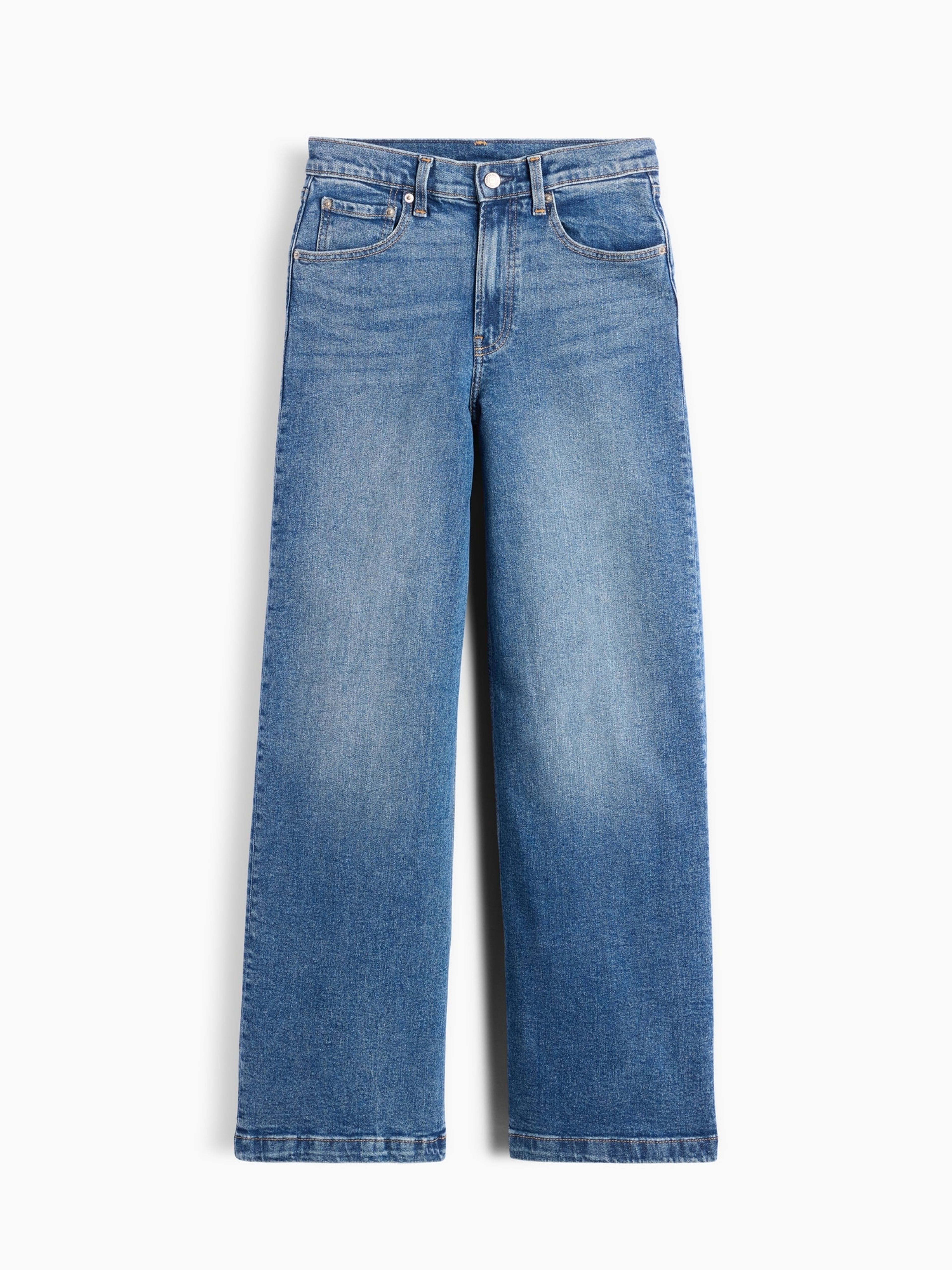 Vaqueros High Rise Stride Wide-Leg - 001