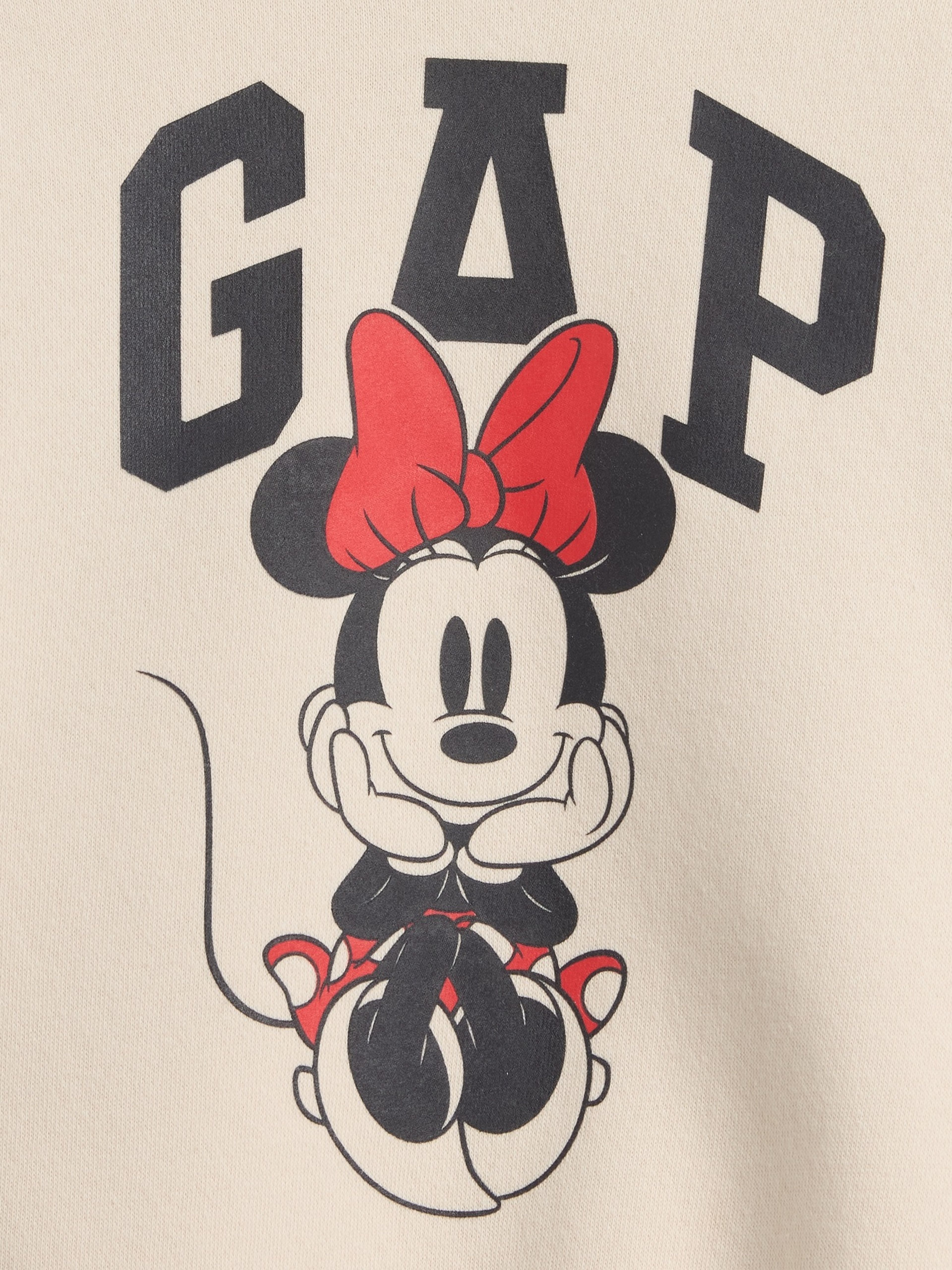 Baby hanorac Gap & Disney Minnie Mouse cu logo - 003
