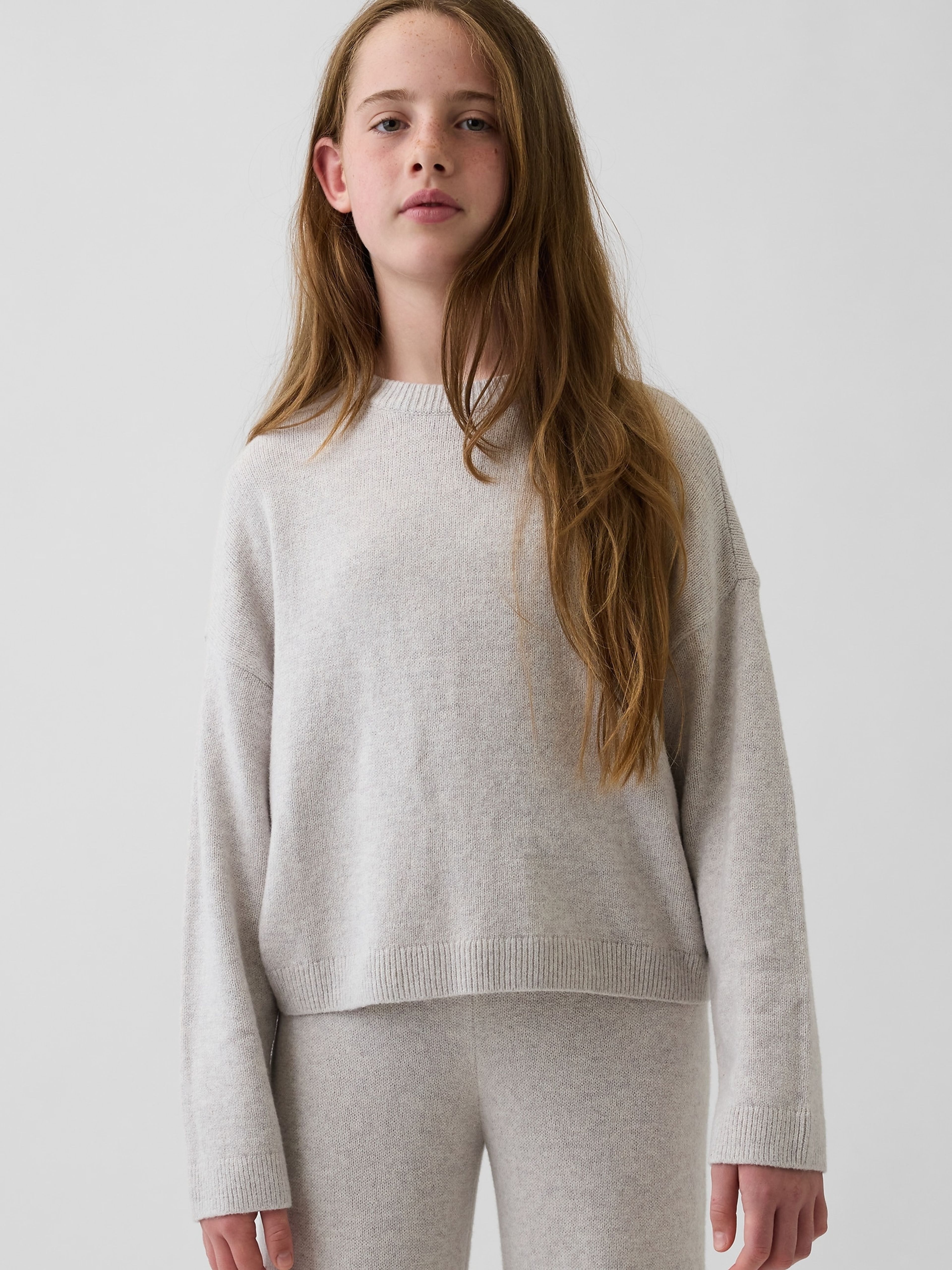 Dětský oversize svetr CashSoft - 001