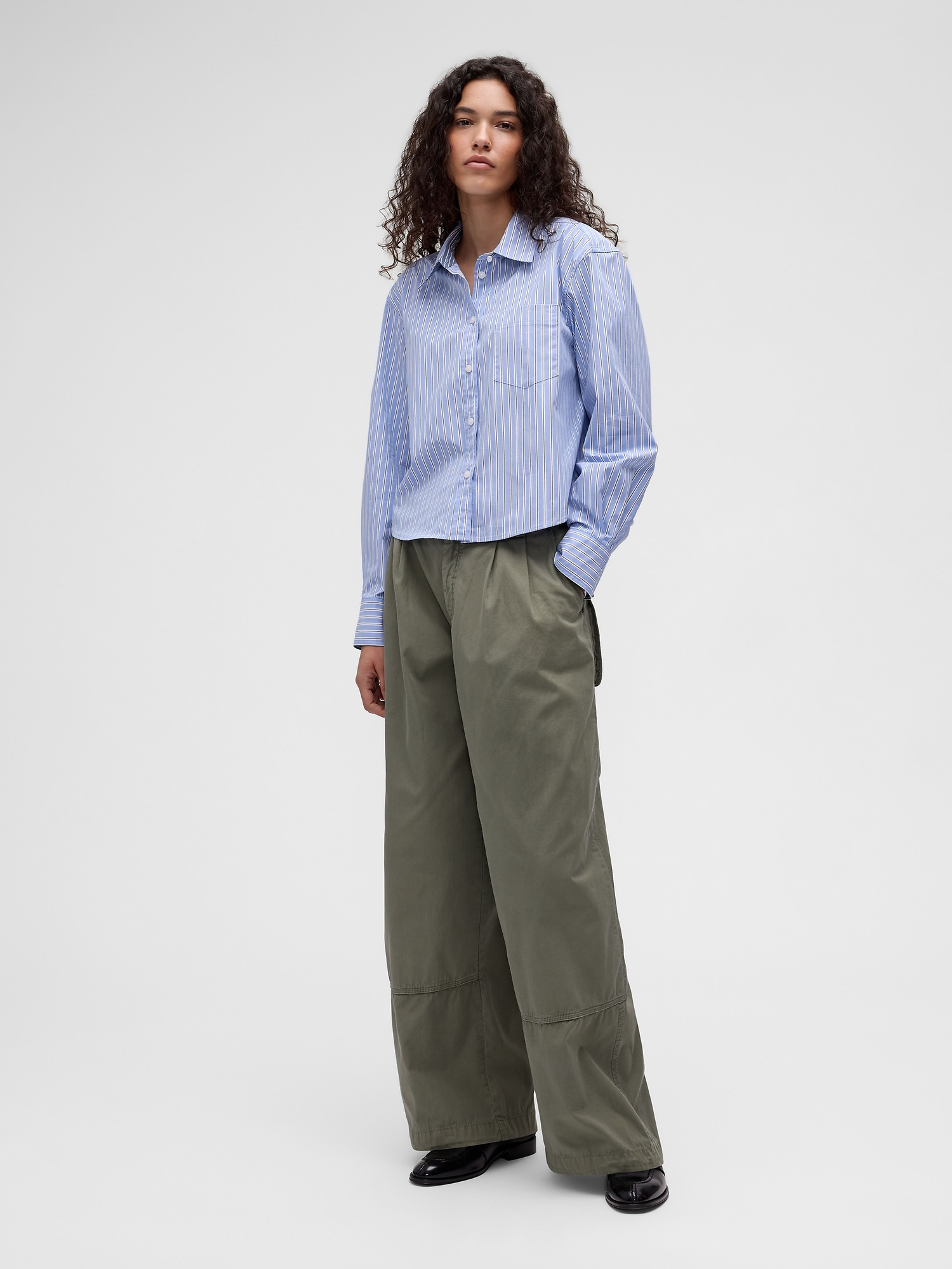 Široké kalhoty GapStudio by Zac Posen - 001