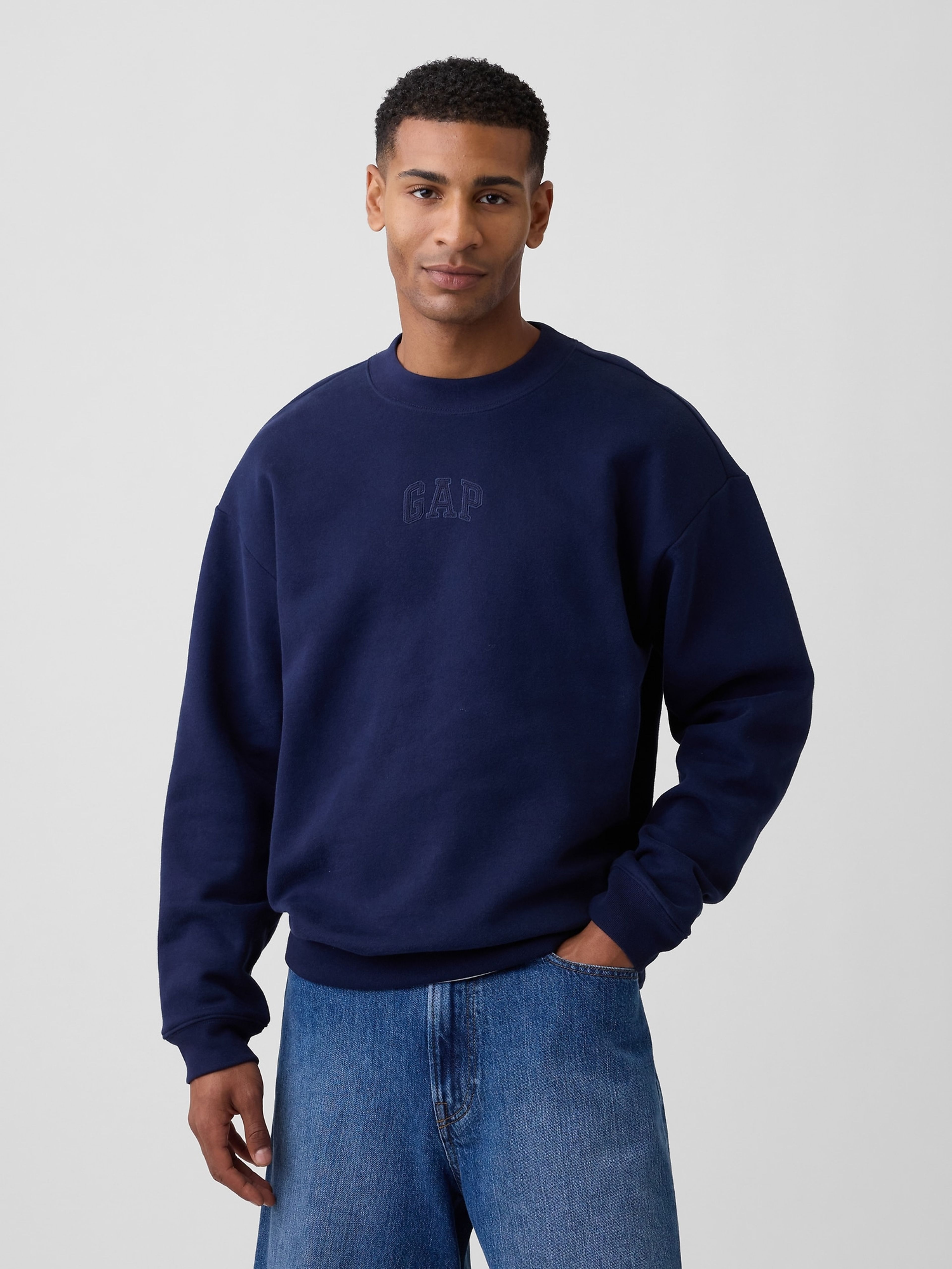 Sweatshirt unisex mit Logo - 001